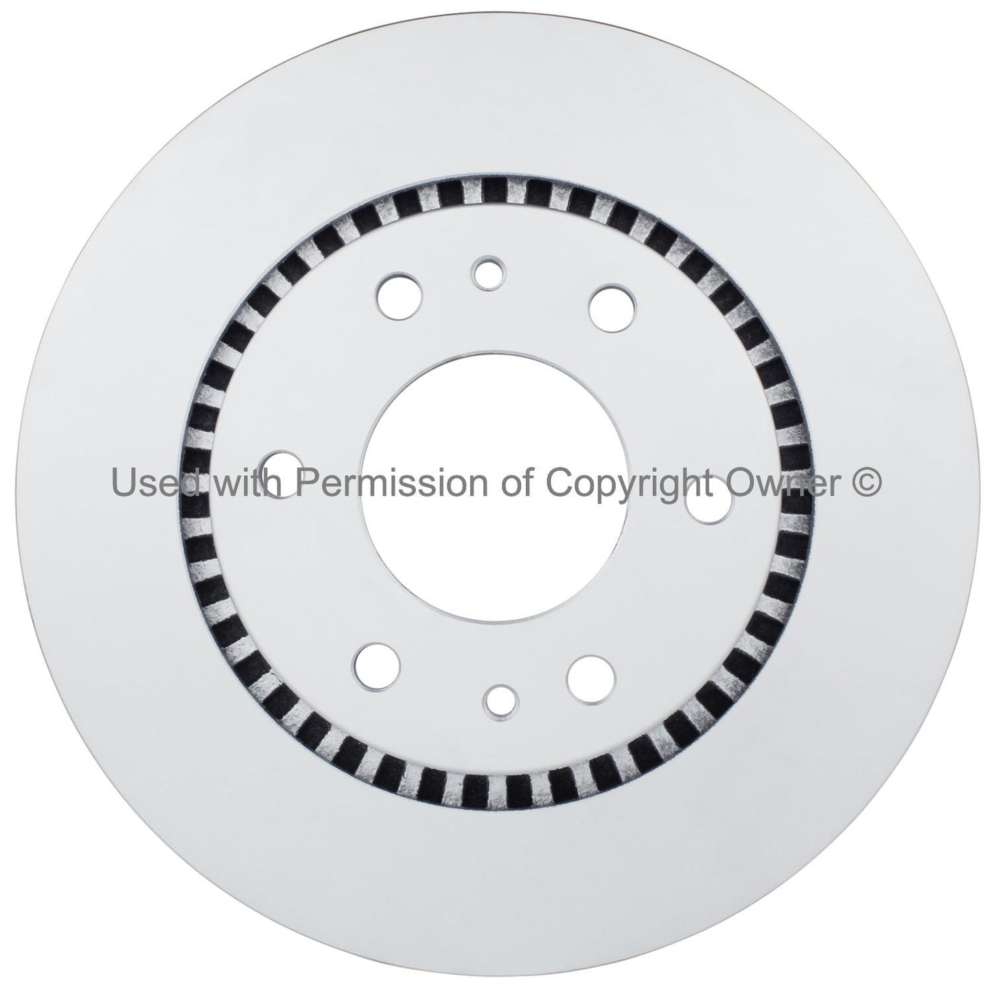 Front View of Front Disc Brake Rotor MPA BR55112G