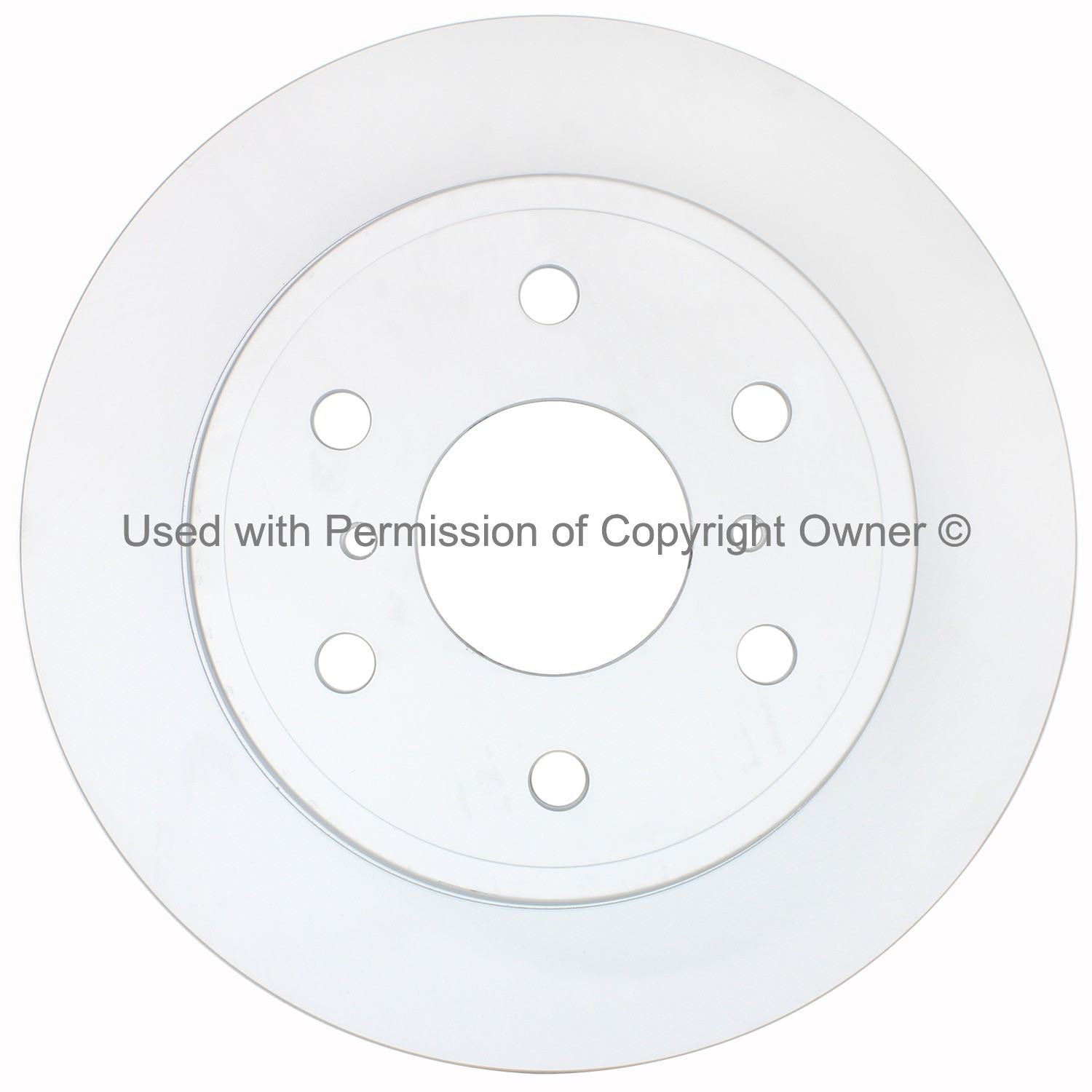 Front View of Rear Disc Brake Rotor MPA BR55133G