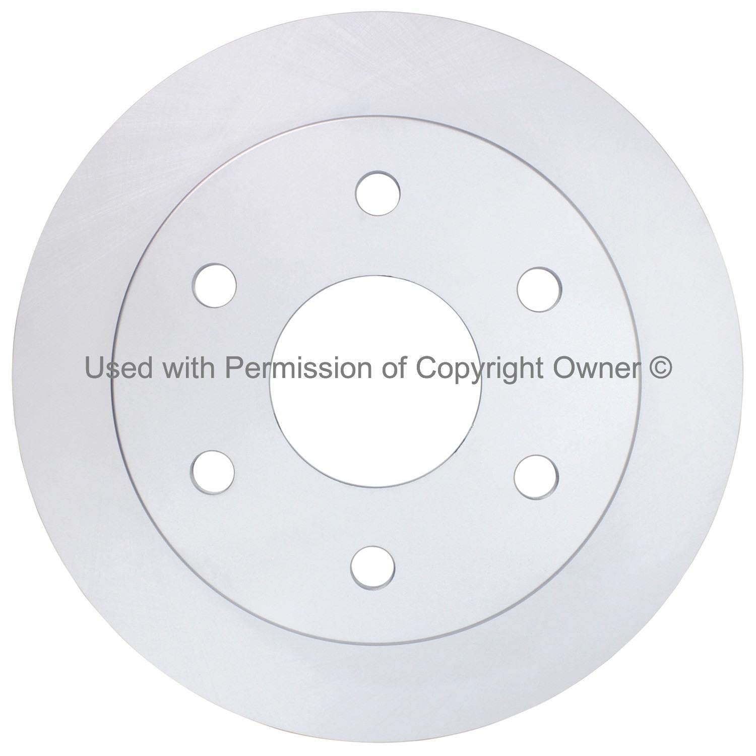 Front View of Front Disc Brake Rotor MPA BR5569G