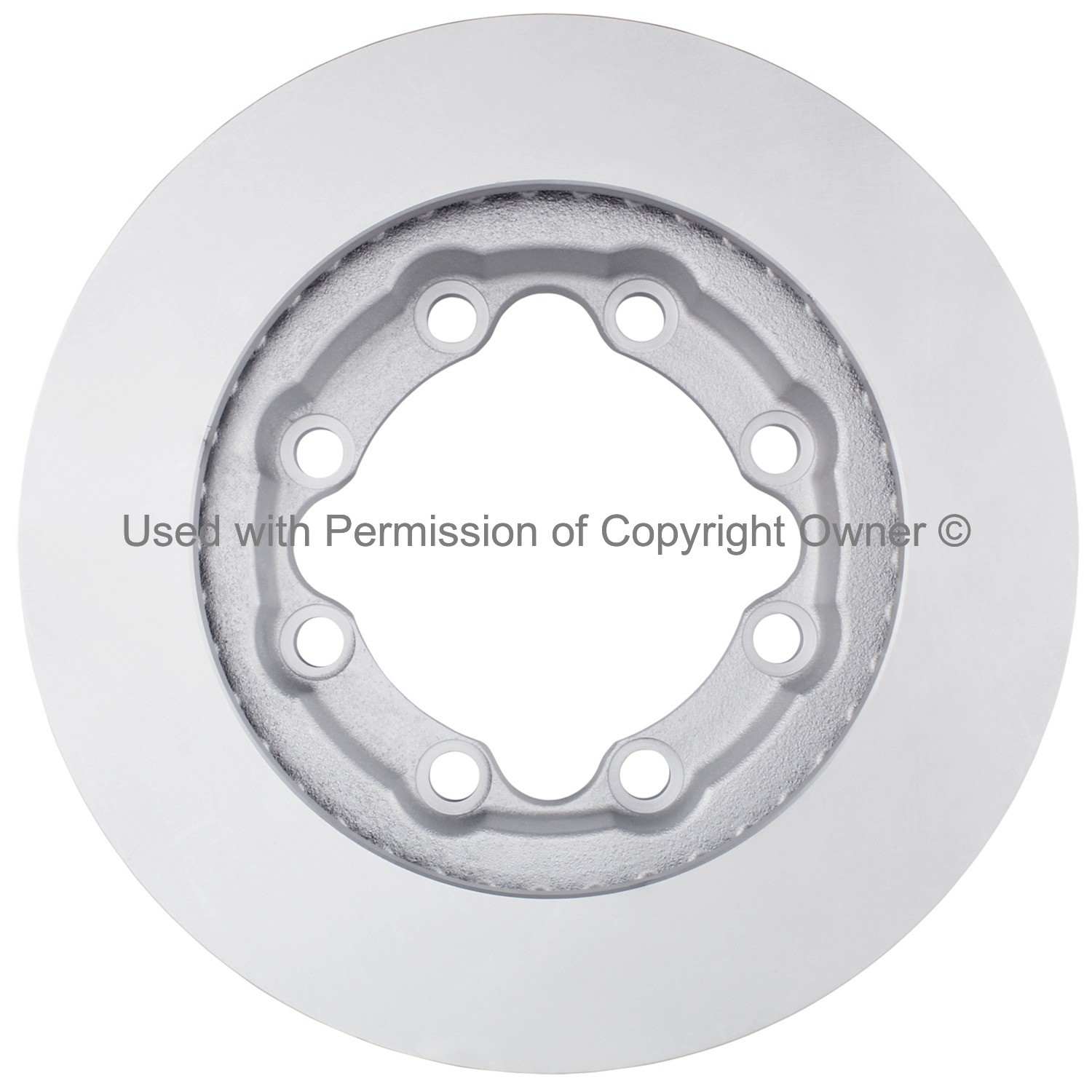 Back View of Front Disc Brake Rotor MPA BR5593G