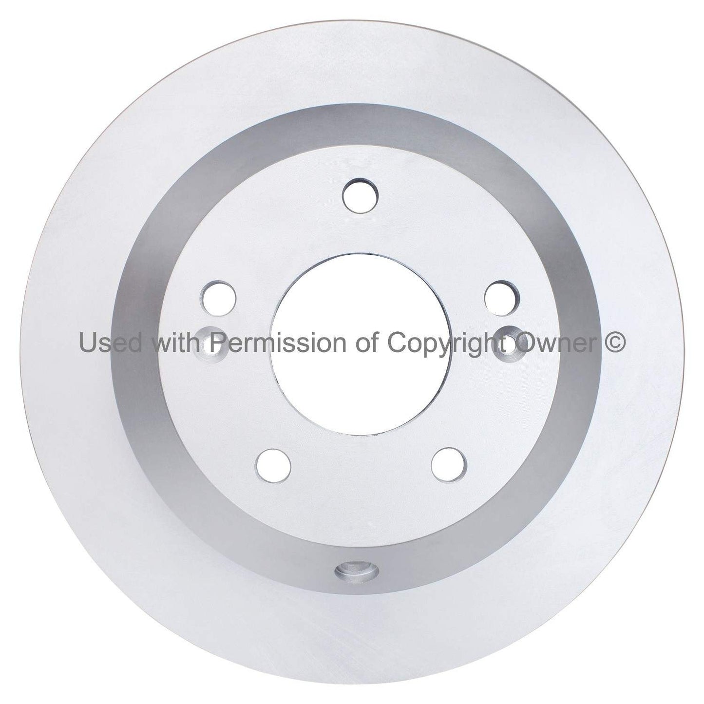 Front View of Rear Disc Brake Rotor MPA BR70109G