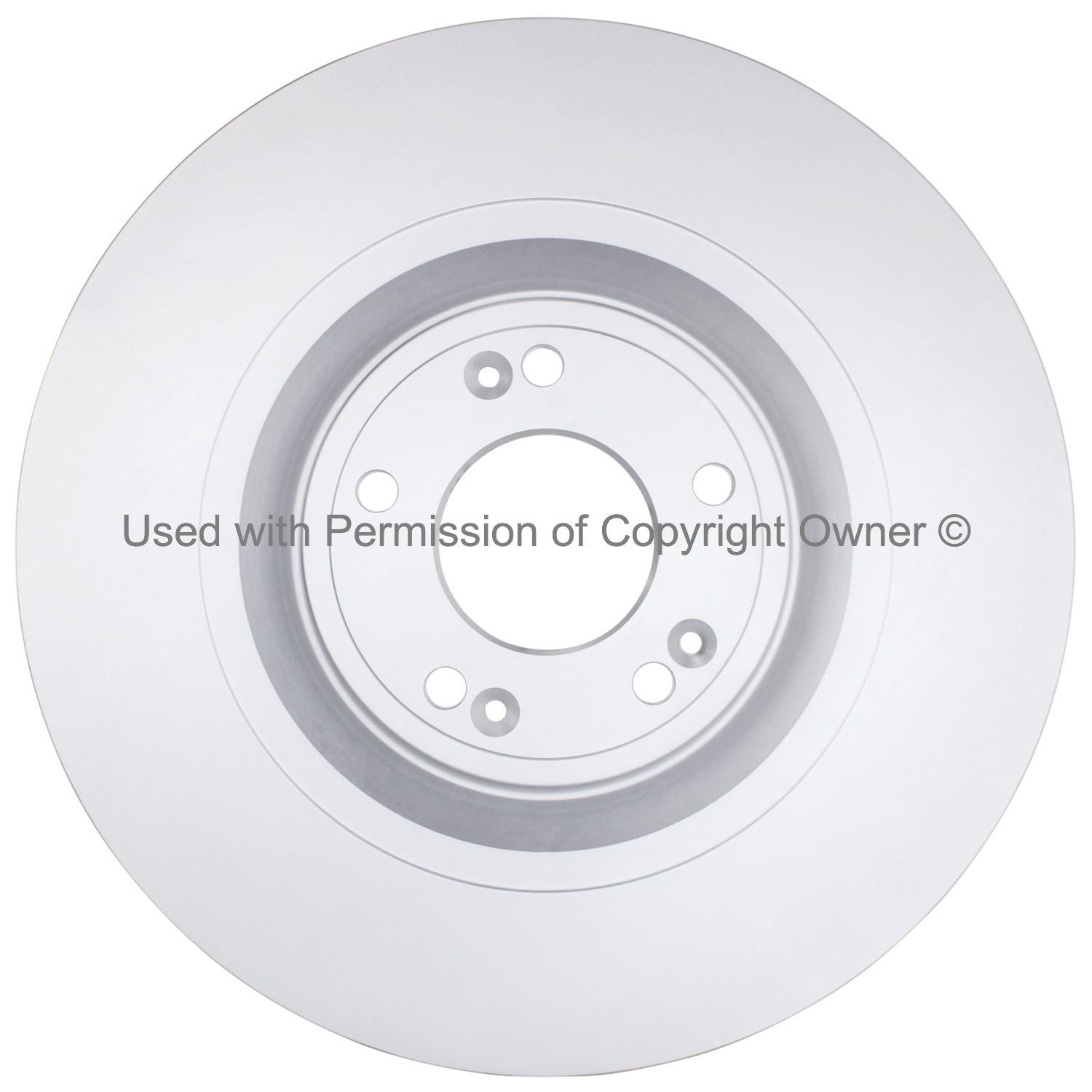 Front View of Front Disc Brake Rotor MPA BR70116G