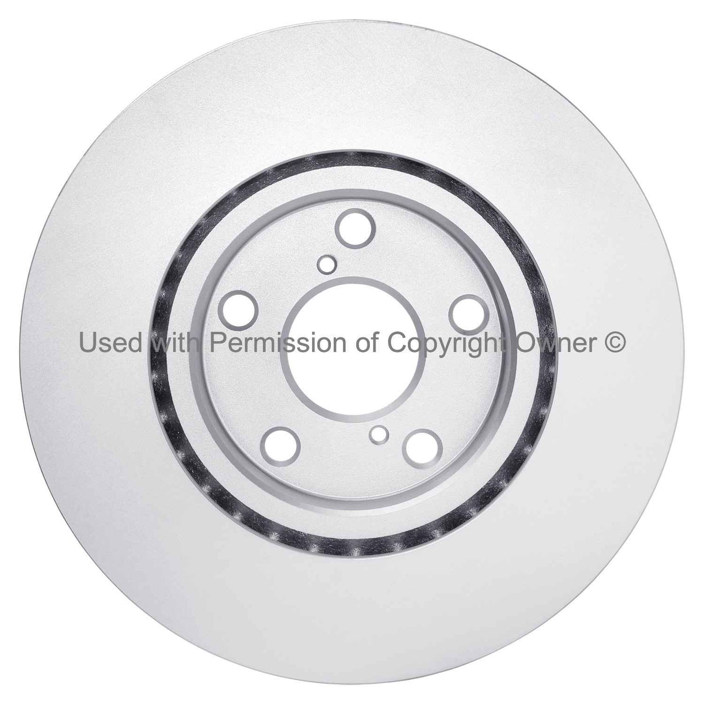 Back View of Front Right Disc Brake Rotor MPA BR71911G