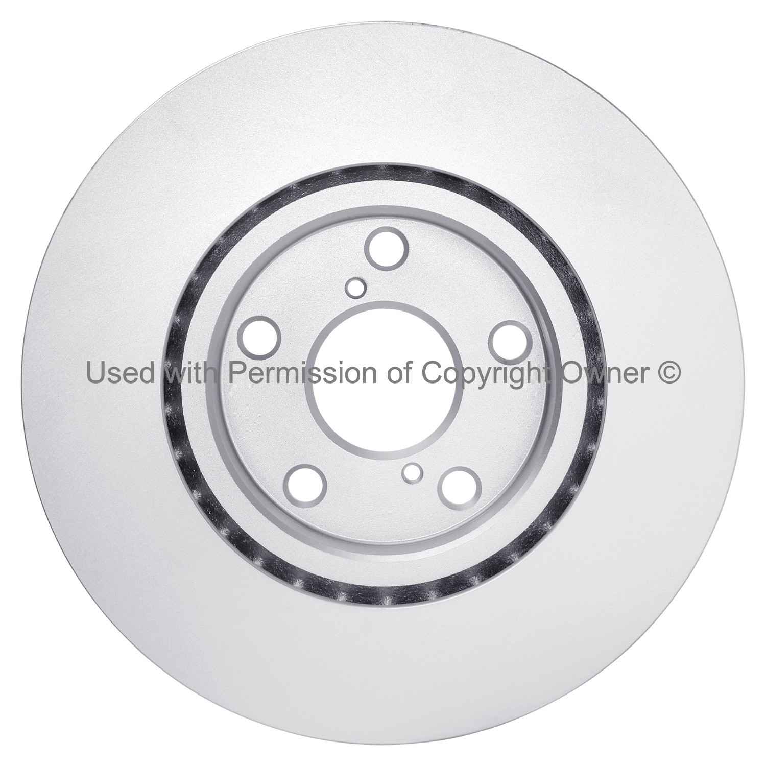 Back View of Front Right Disc Brake Rotor MPA BR71911G