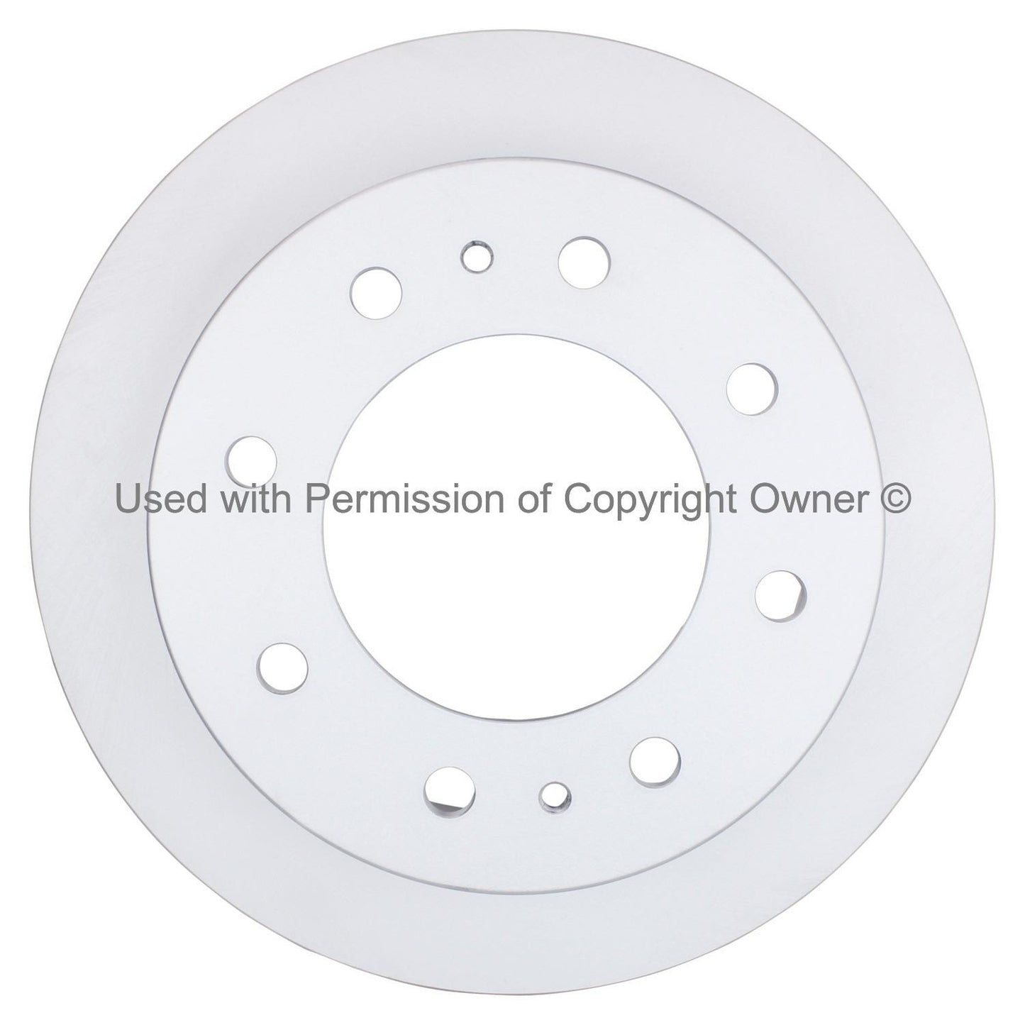 Front View of Front Disc Brake Rotor MPA BR72022G