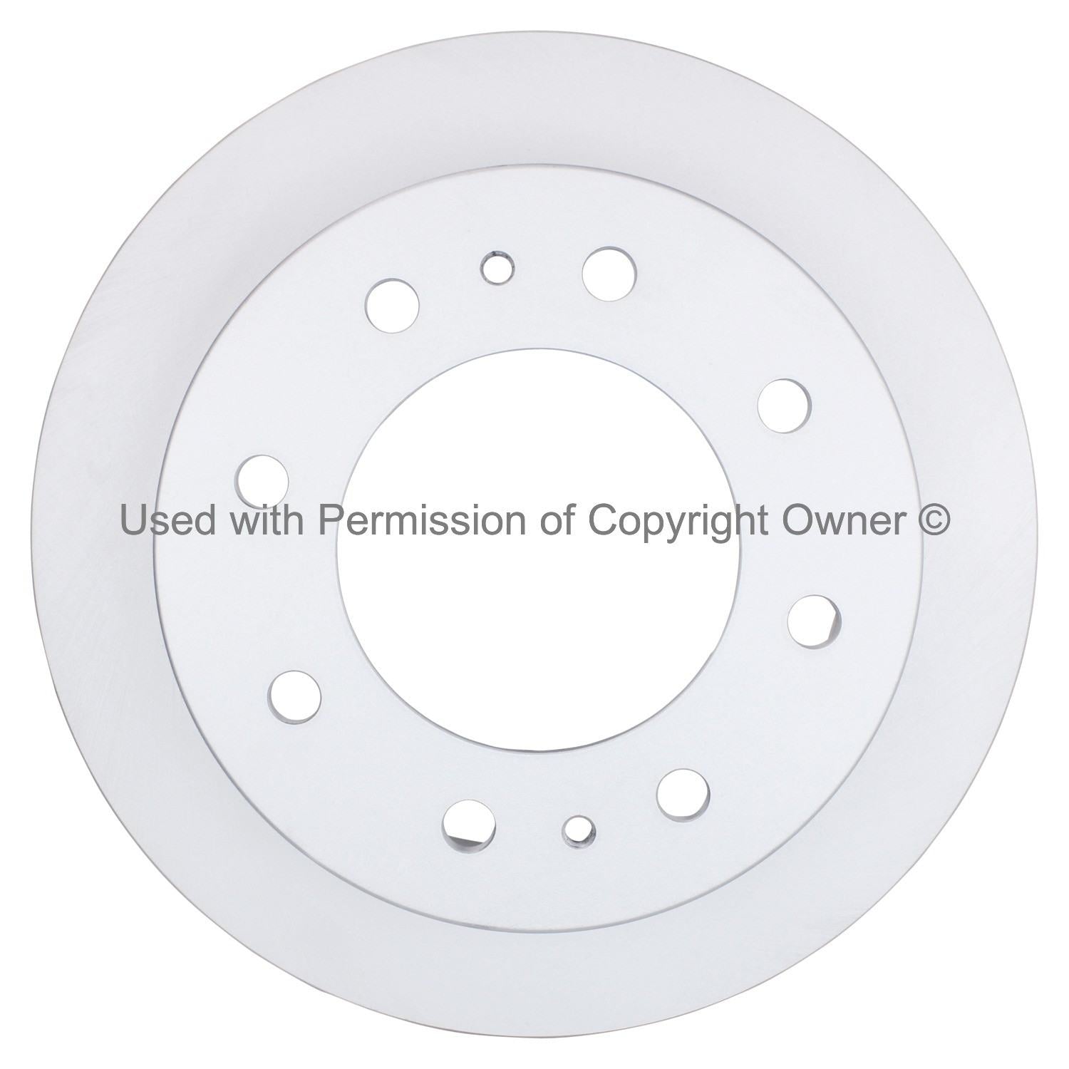 Front View of Front Disc Brake Rotor MPA BR72022G