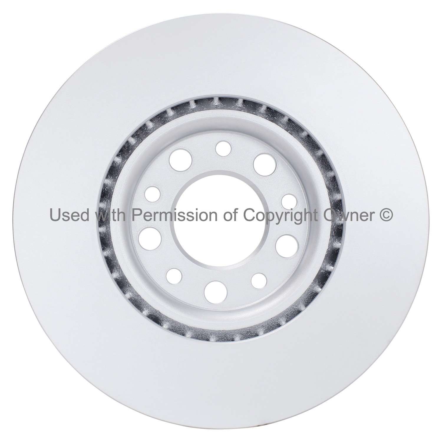 Back View of Front Disc Brake Rotor MPA BR72120G