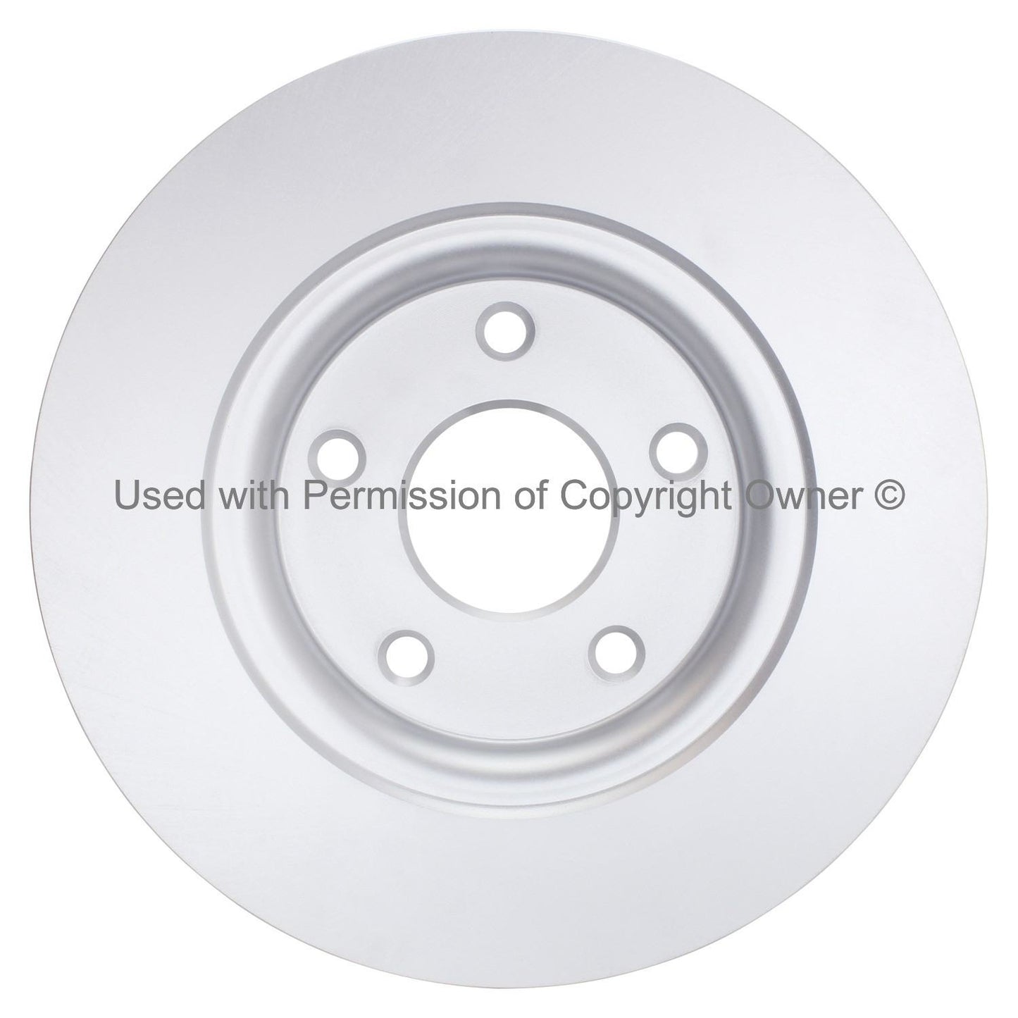 Back View of Rear Disc Brake Rotor MPA BR72175G