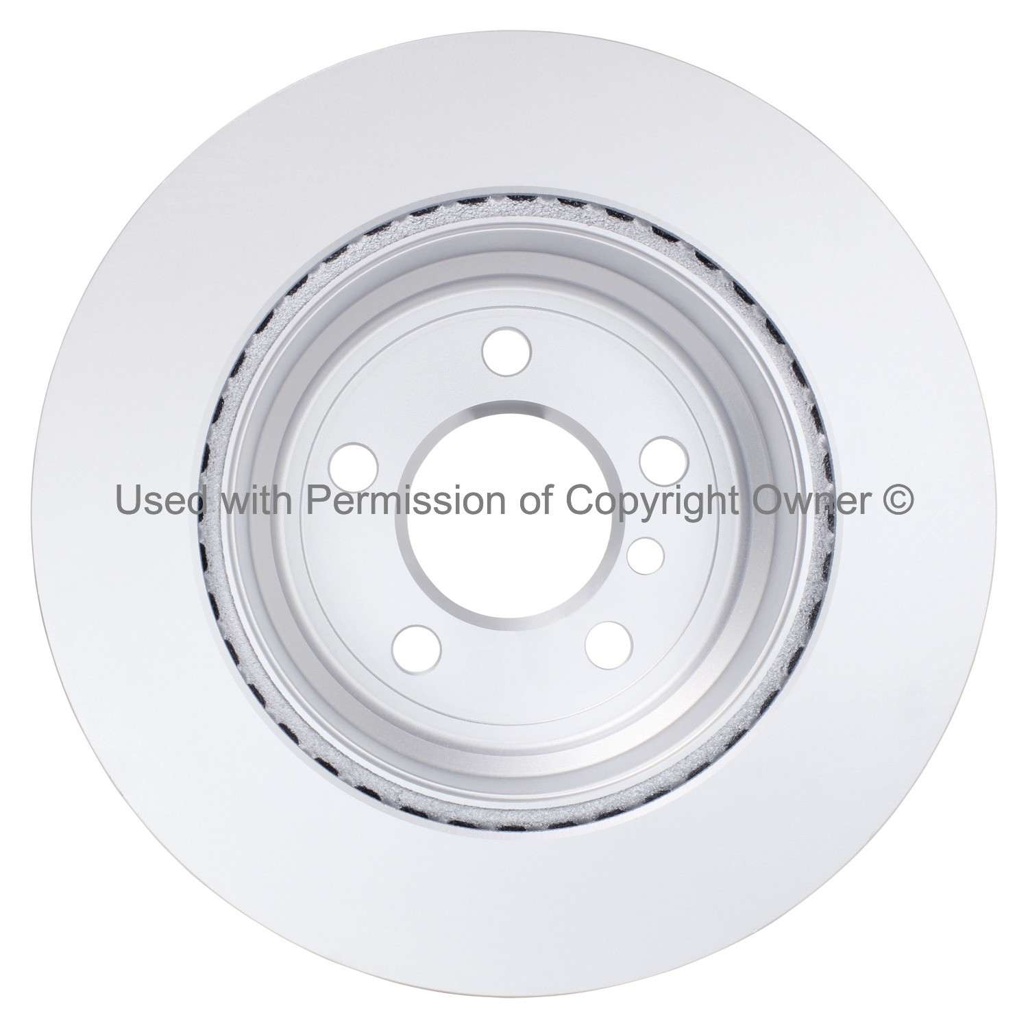 Back View of Rear Disc Brake Rotor MPA BR73022G