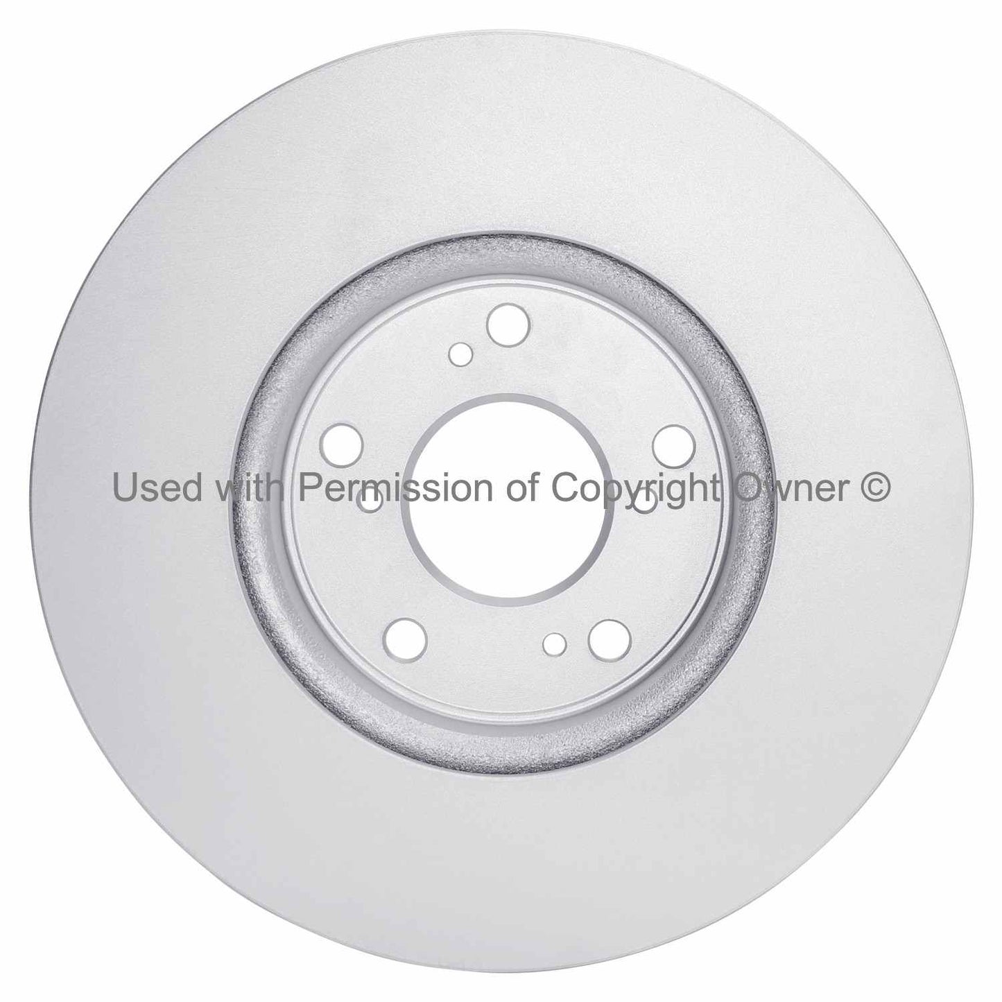 Back View of Front Disc Brake Rotor MPA BR74013G