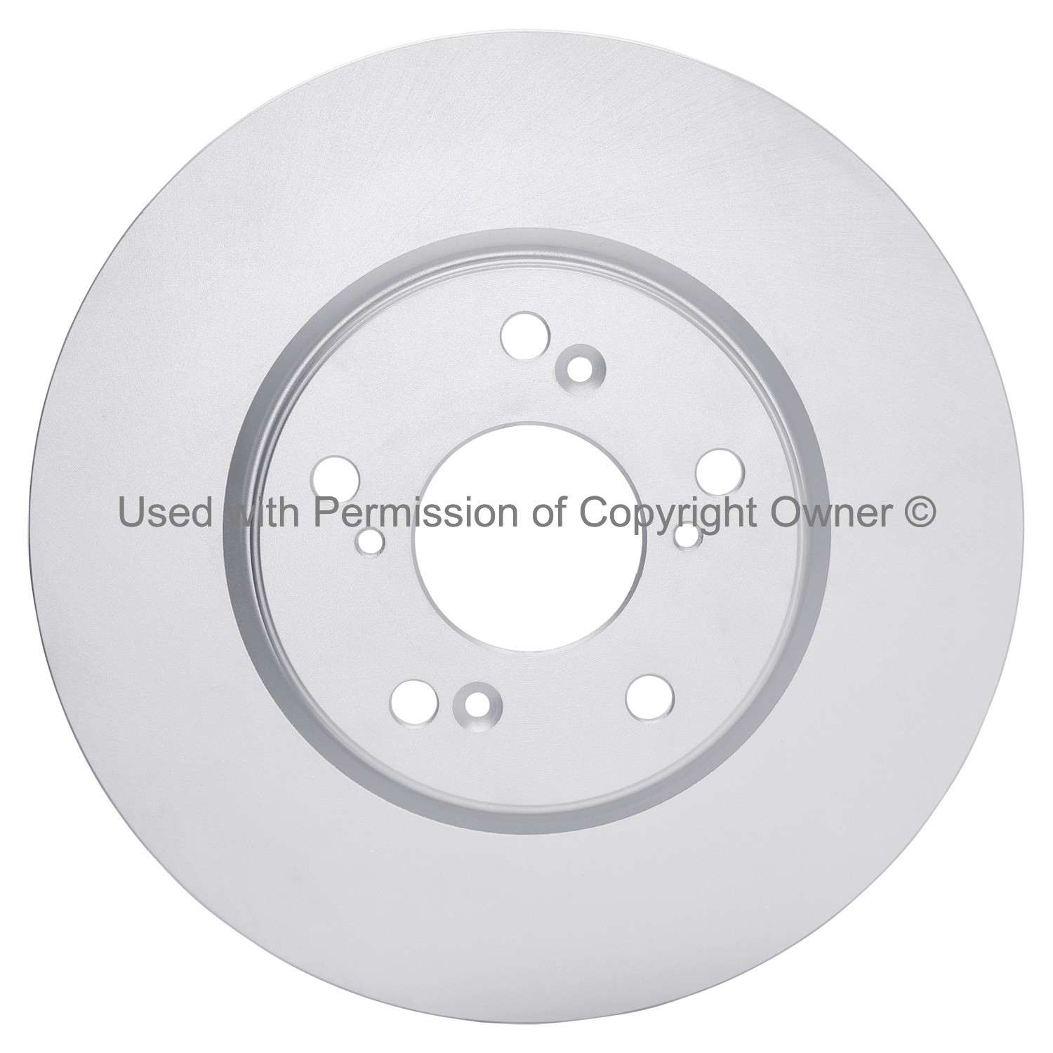 Front View of Front Disc Brake Rotor MPA BR74013G