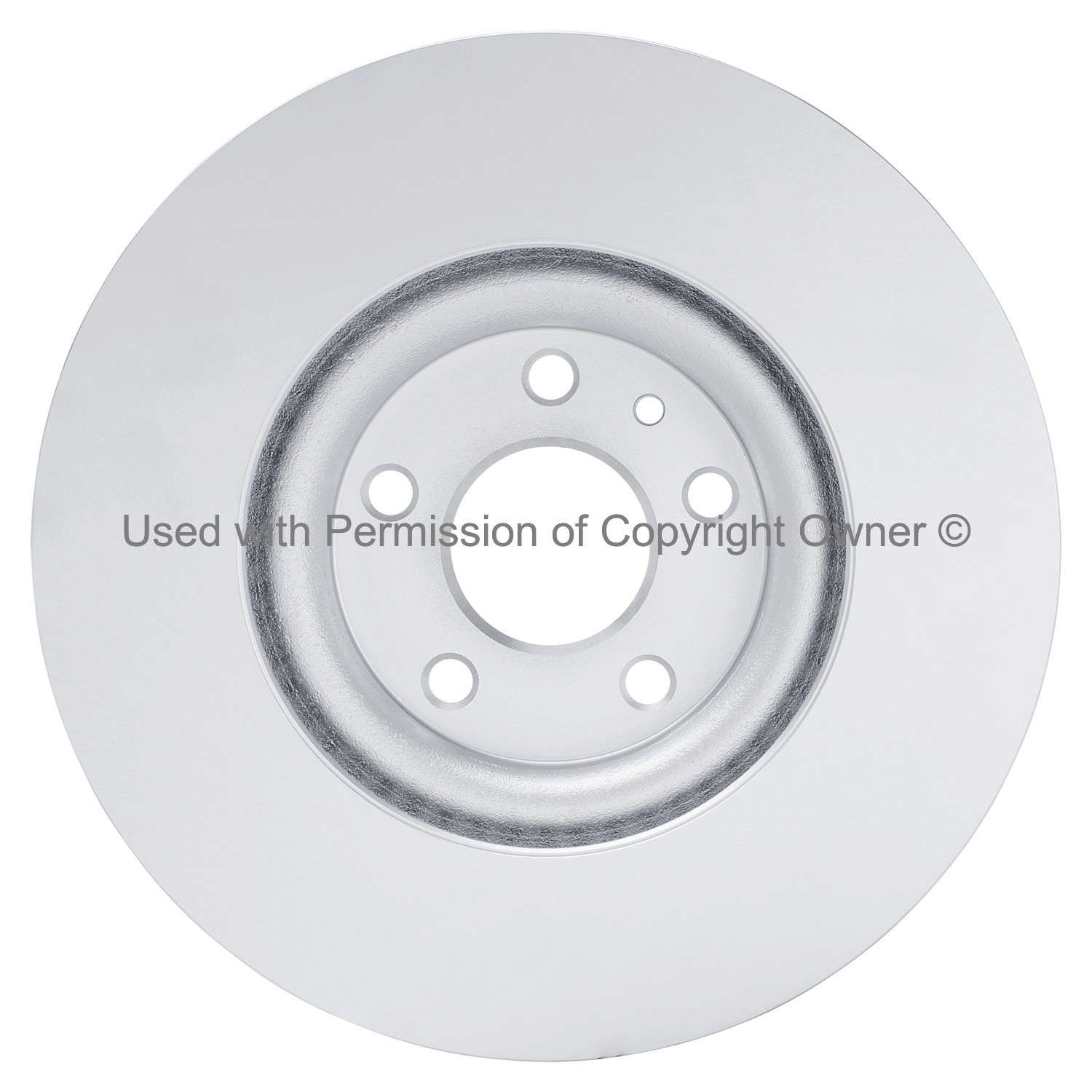 Back View of Front Disc Brake Rotor MPA BR75019G