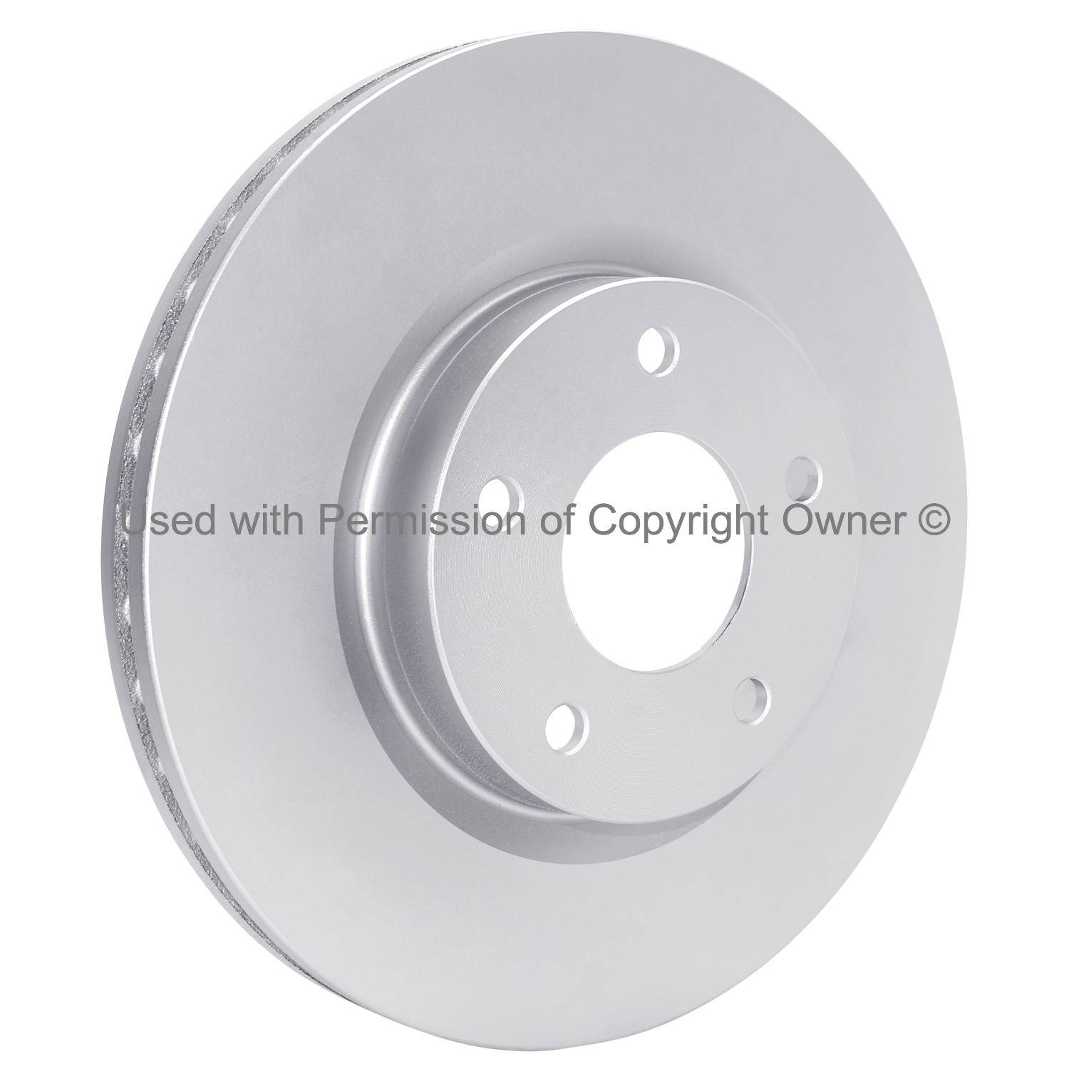 Angle View of Front Disc Brake Rotor MPA BR76013G