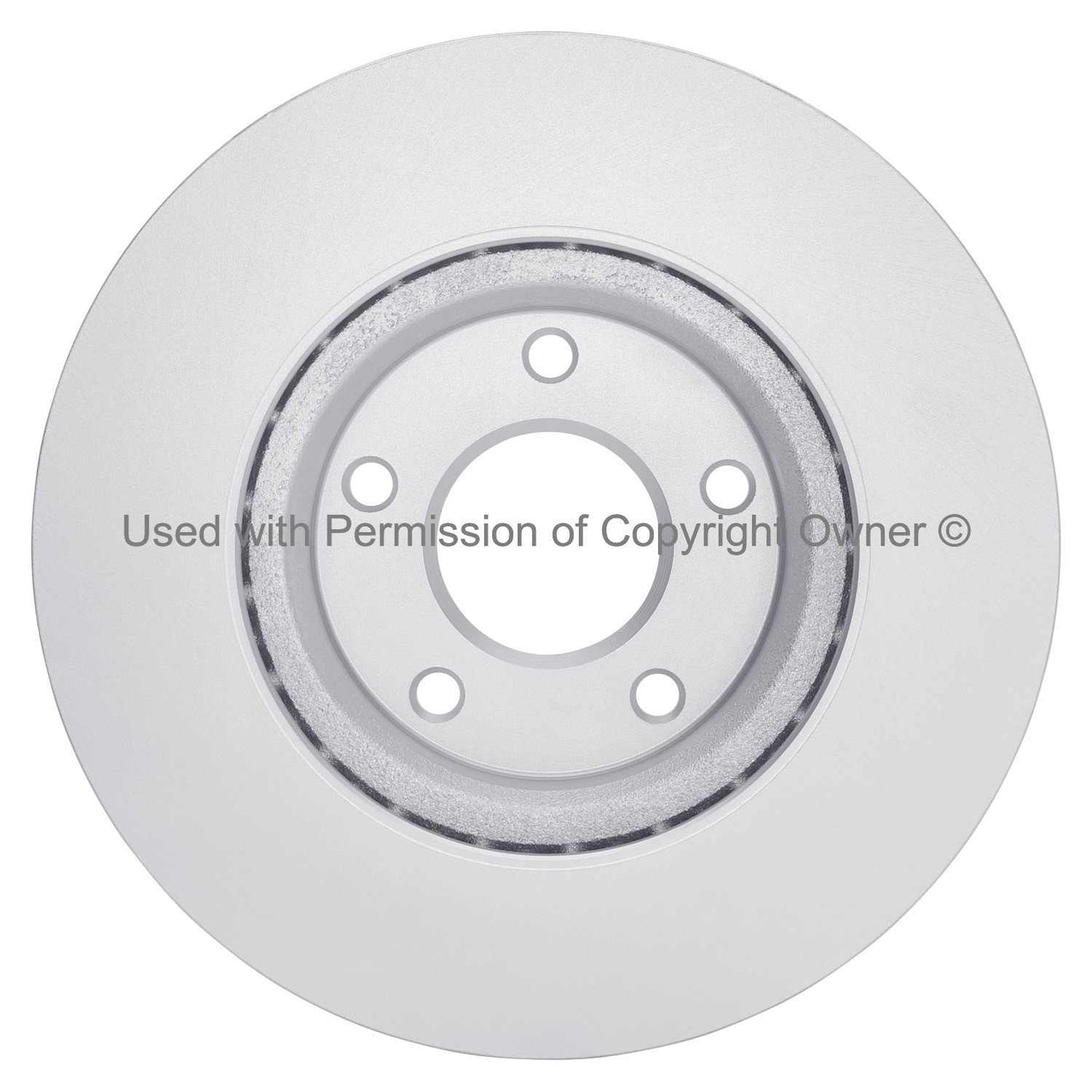 Back View of Front Disc Brake Rotor MPA BR76013G