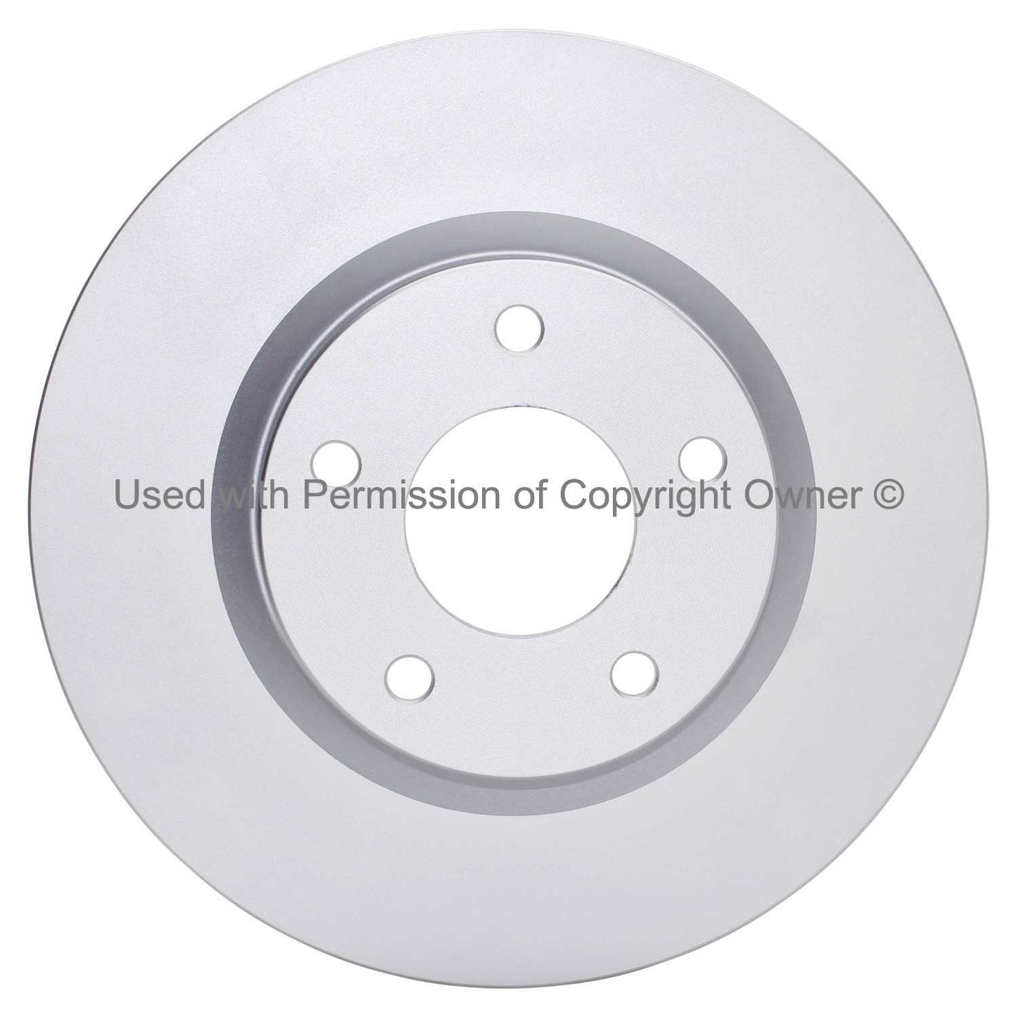 Front View of Front Disc Brake Rotor MPA BR76013G