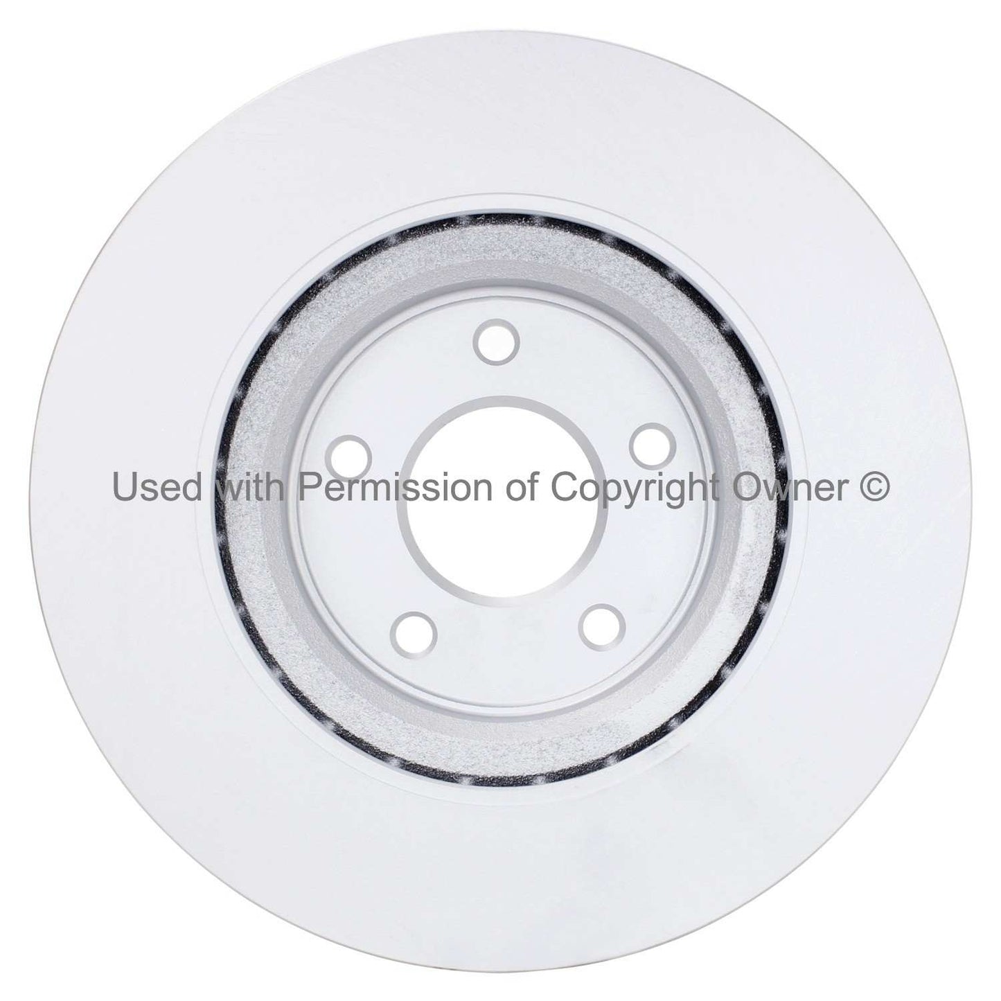 Back View of Front Disc Brake Rotor MPA BR76018G