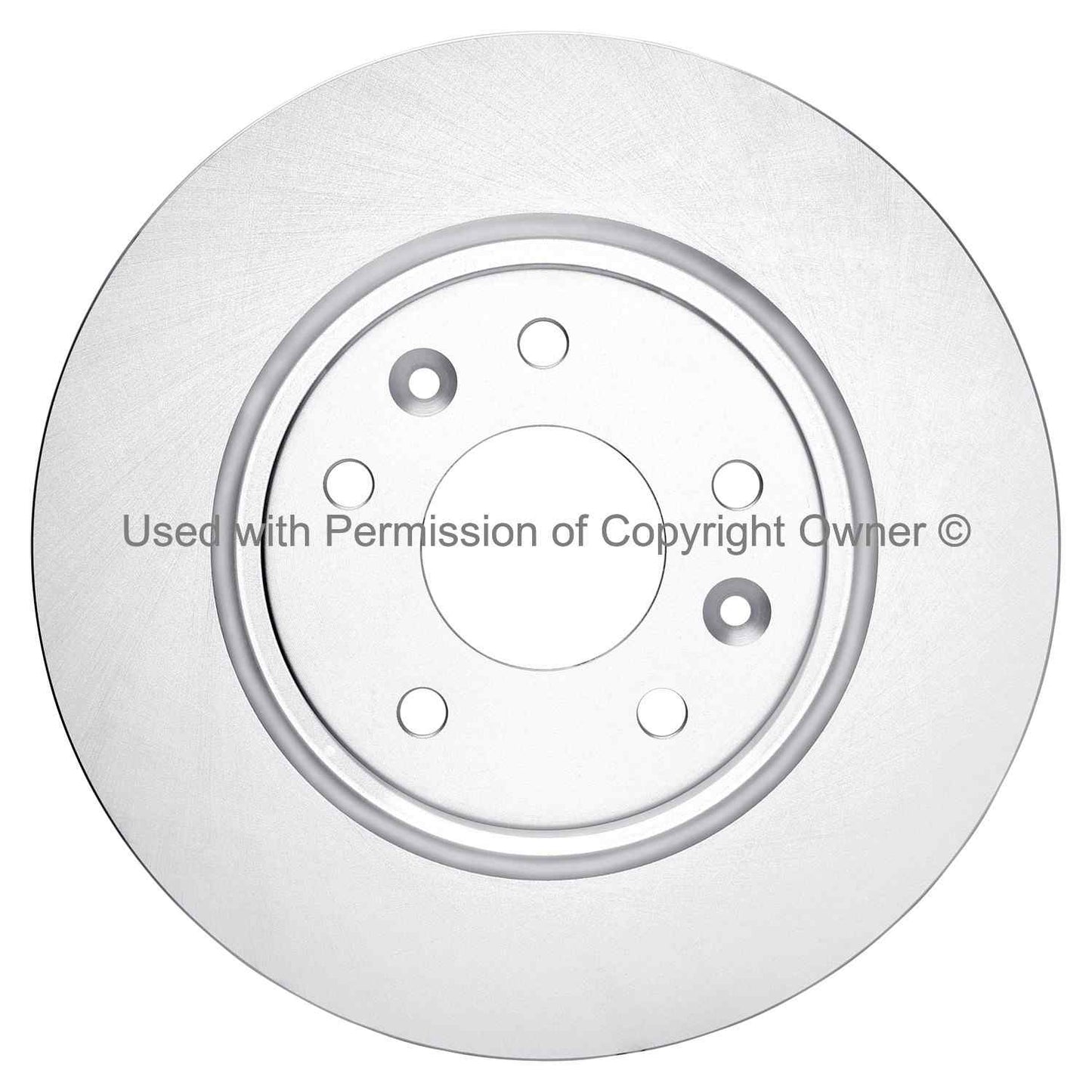 Front View of Front Disc Brake Rotor MPA BR76020G