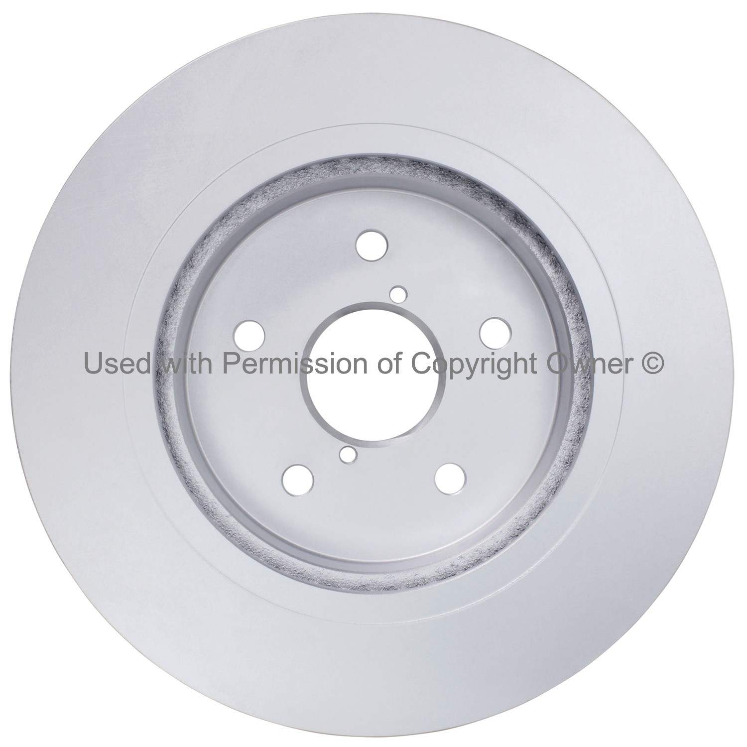 Back View of Rear Disc Brake Rotor MPA BR79507G