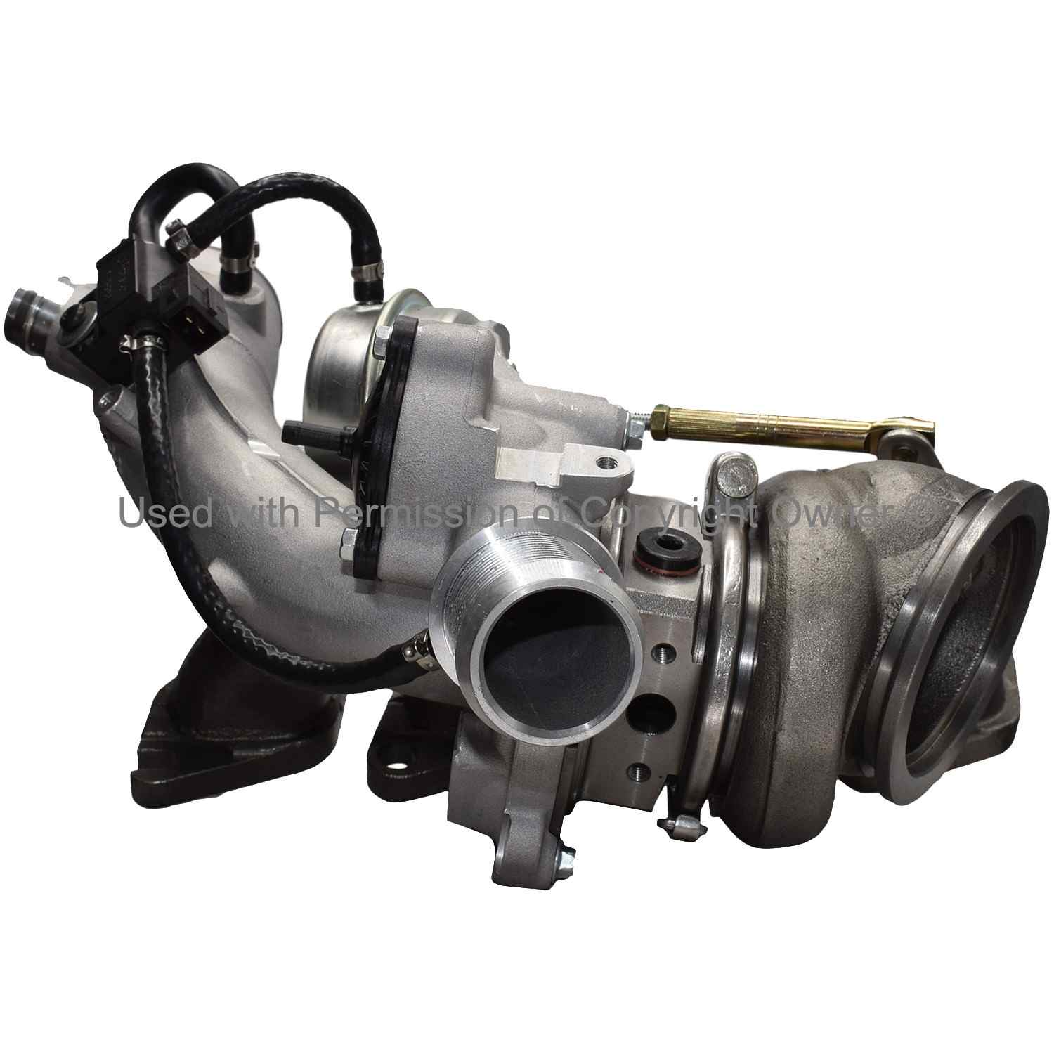 Front View of Turbocharger MPA T2023N