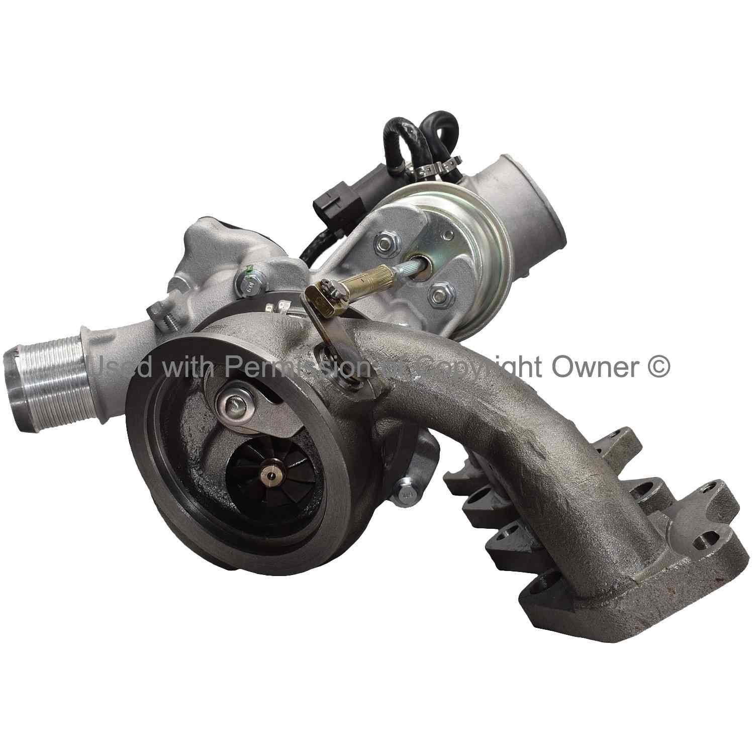 Right View of Turbocharger MPA T2023N