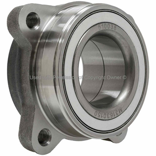 Angle View of Front Wheel Bearing and Hub Assembly MPA WH510038