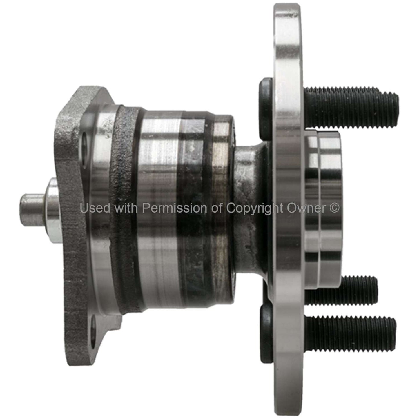 Side View of Rear Wheel Bearing and Hub Assembly MPA WH512018