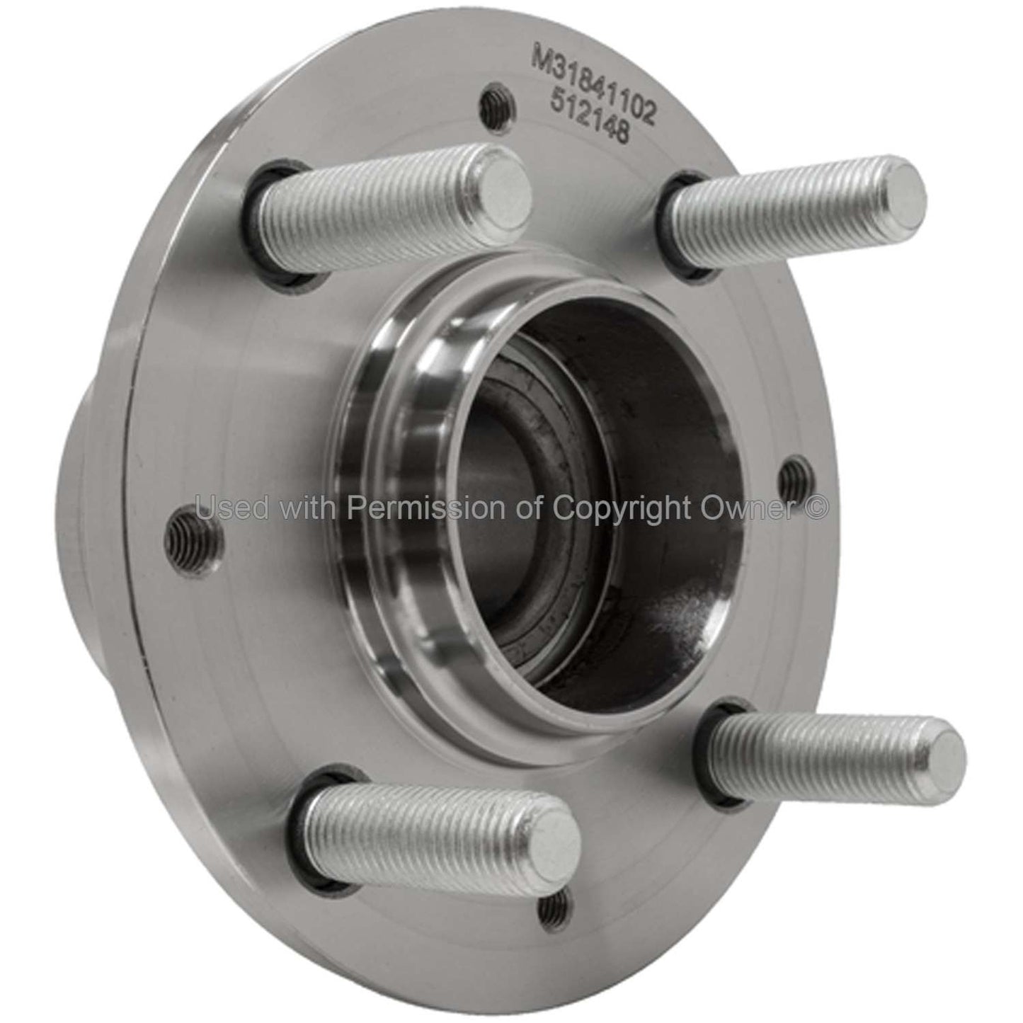 Angle View of Rear Wheel Bearing and Hub Assembly MPA WH512148