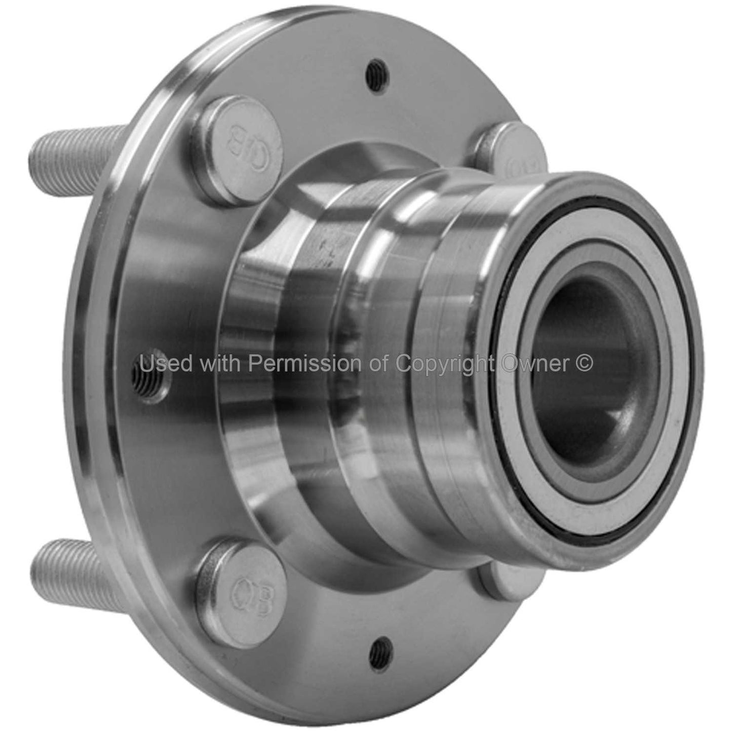 Back View of Rear Wheel Bearing and Hub Assembly MPA WH512148