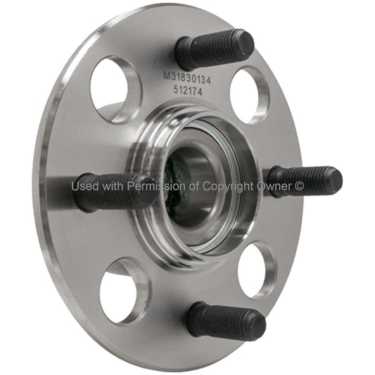 Angle View of Rear Wheel Bearing and Hub Assembly MPA WH512174