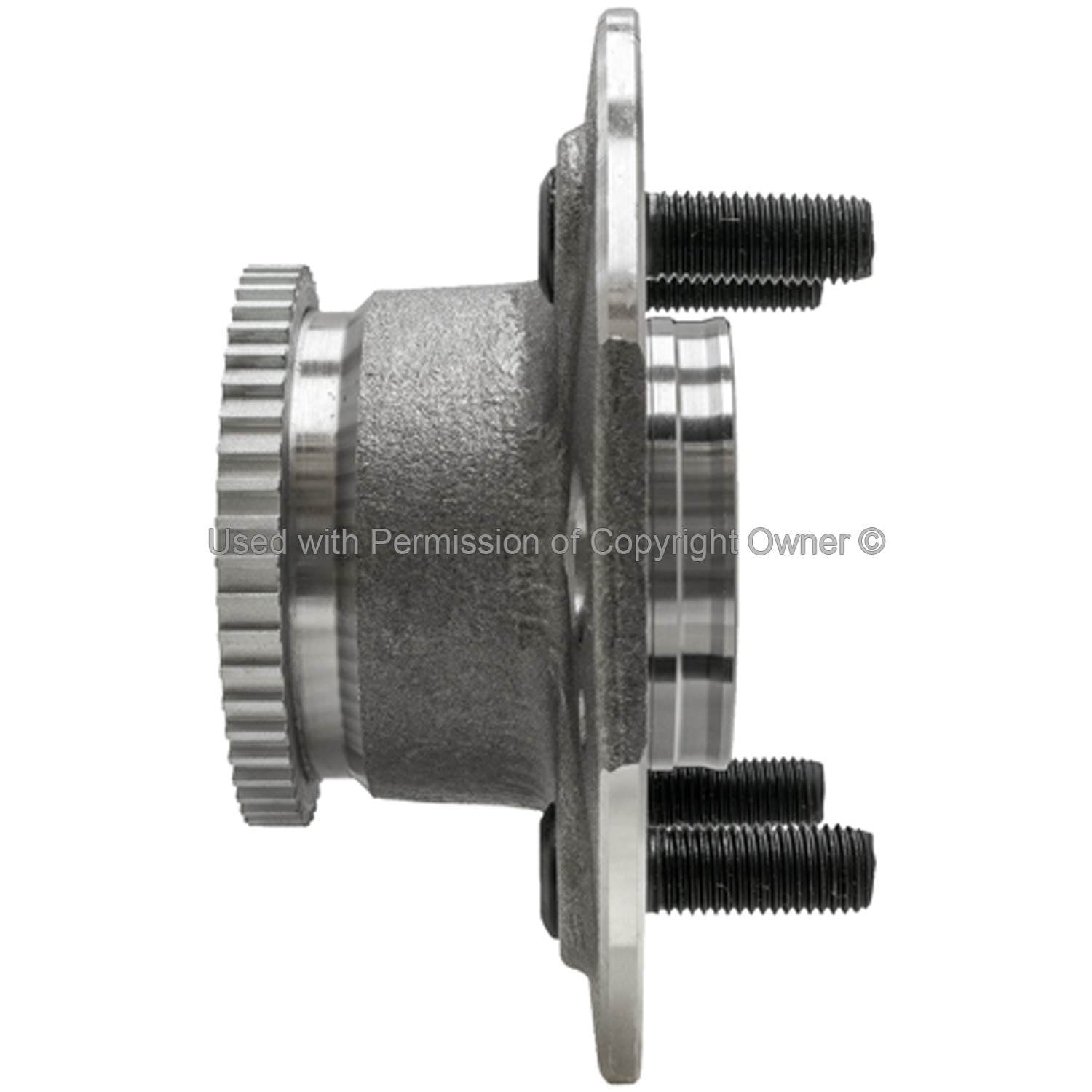 Side View of Rear Wheel Bearing and Hub Assembly MPA WH512178