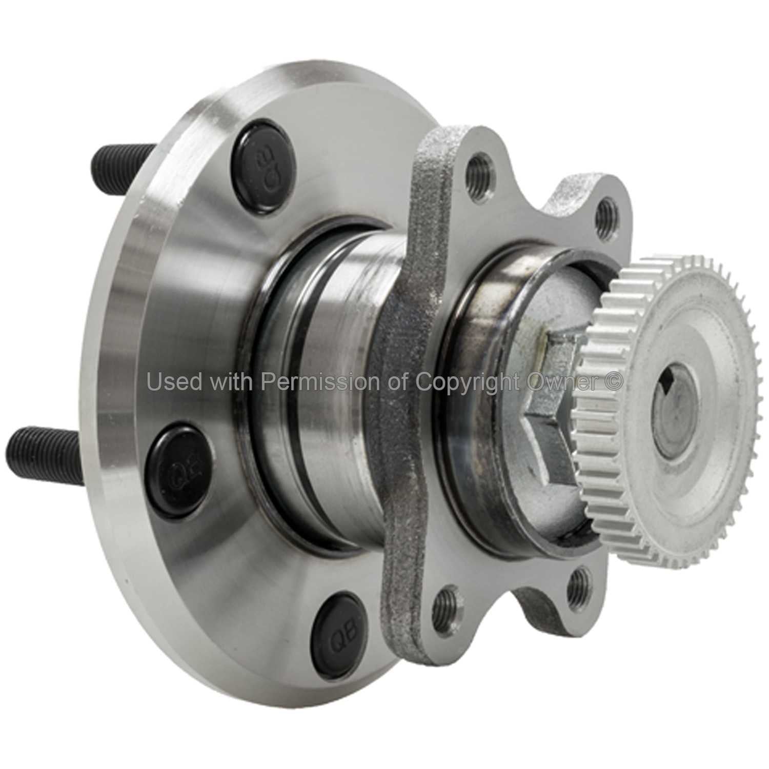 Back View of Rear Wheel Bearing and Hub Assembly MPA WH512189