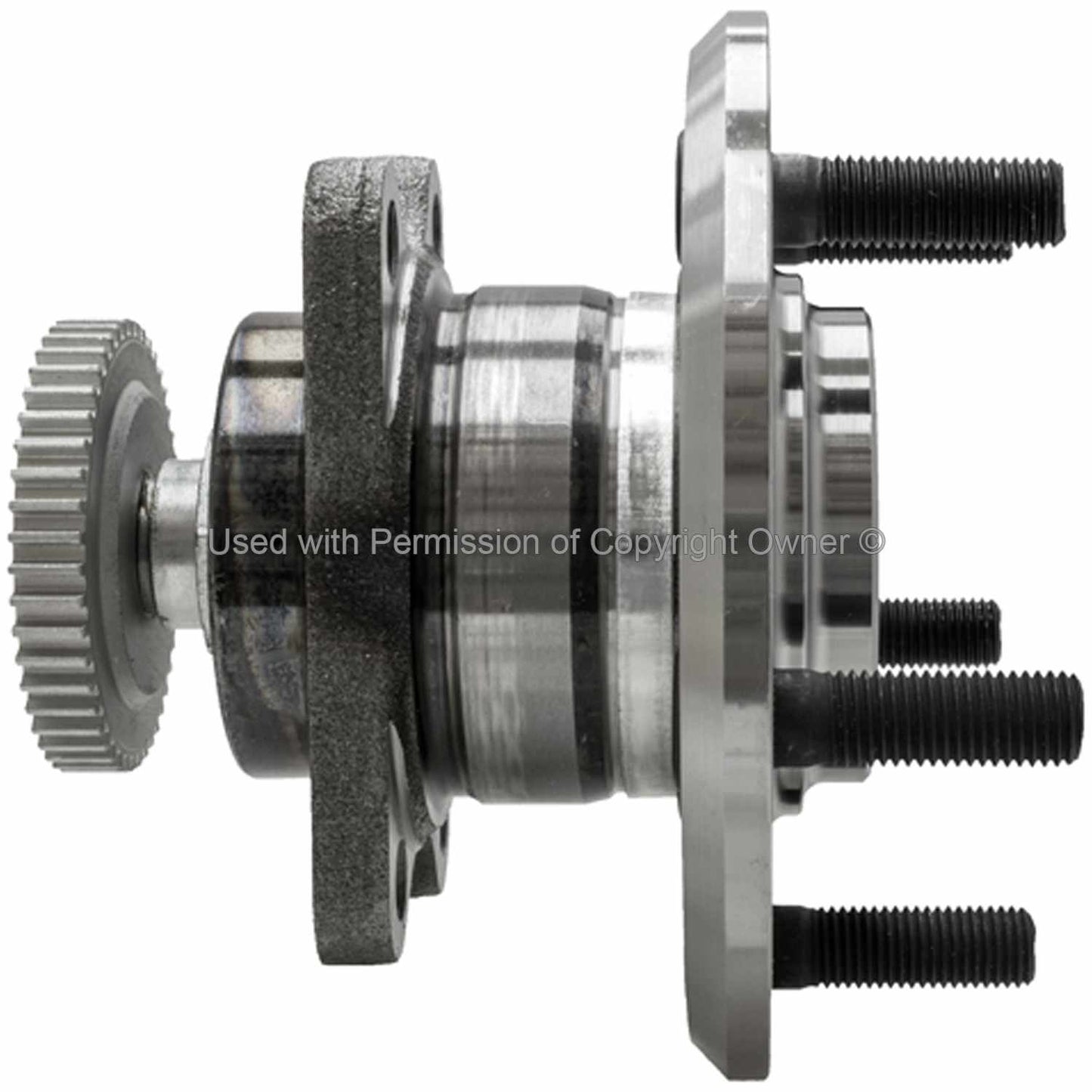 Side View of Rear Wheel Bearing and Hub Assembly MPA WH512189