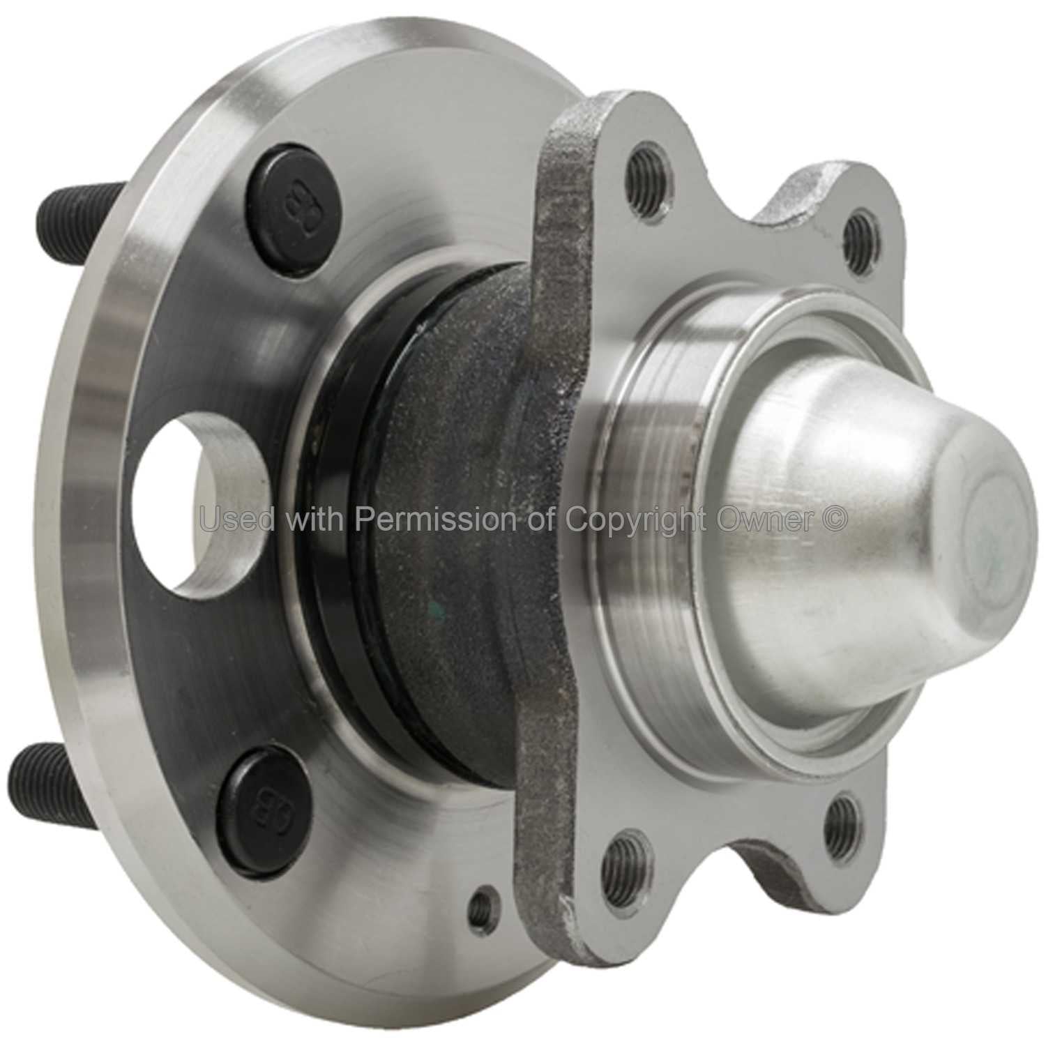 Back View of Rear Wheel Bearing and Hub Assembly MPA WH512191