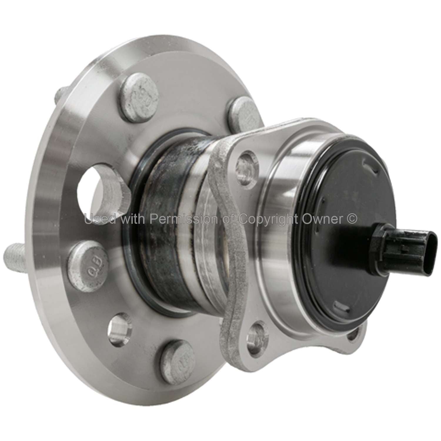 Back View of Rear Left Wheel Bearing and Hub Assembly MPA WH512206