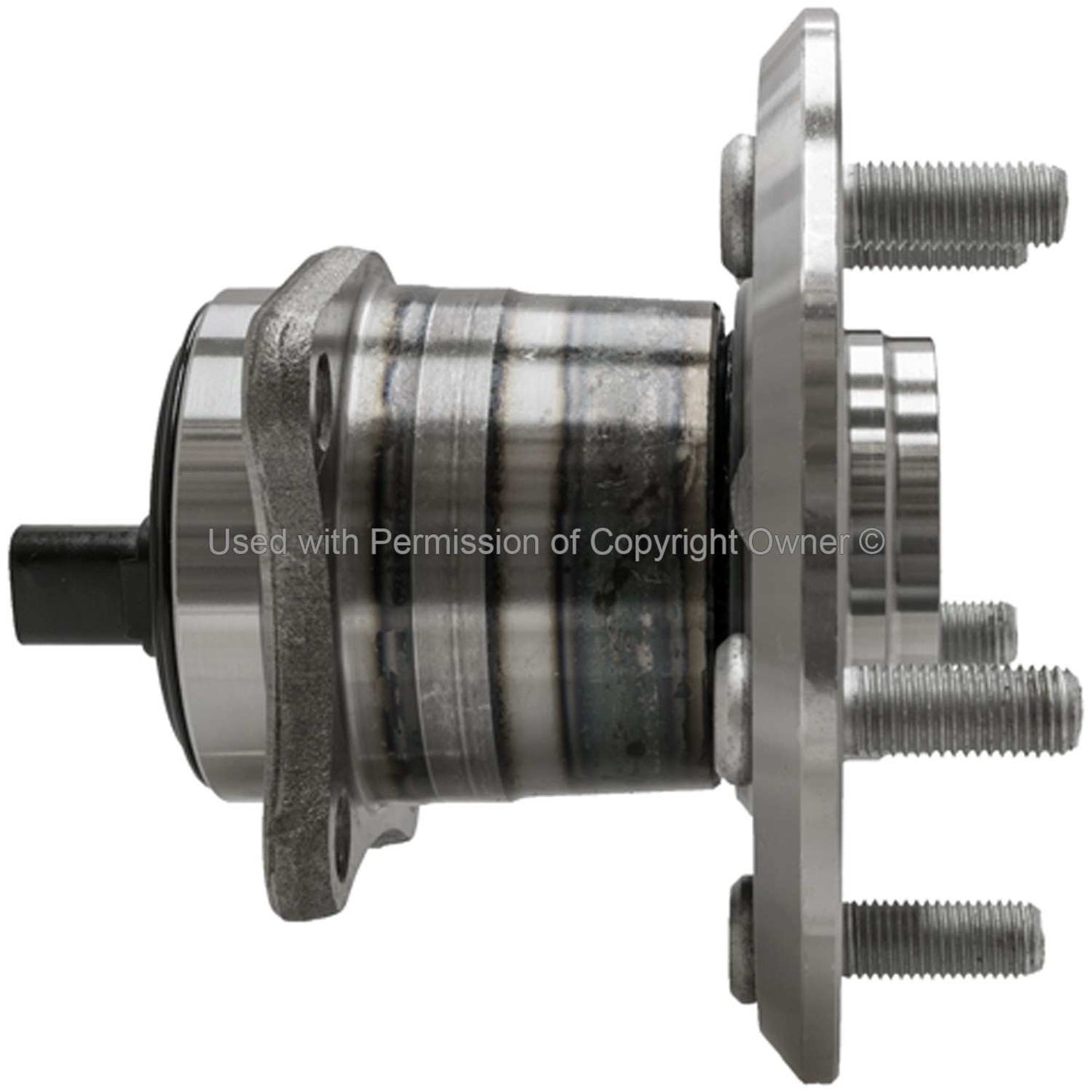 Side View of Rear Left Wheel Bearing and Hub Assembly MPA WH512206