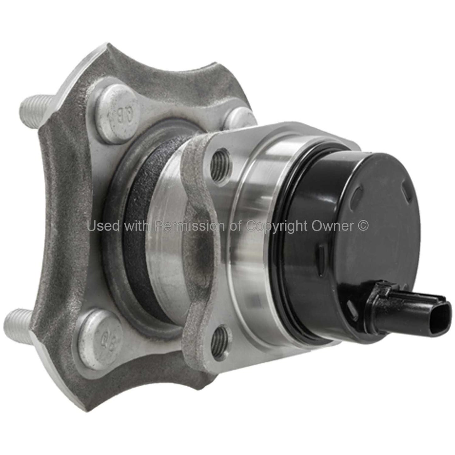 Back View of Rear Wheel Bearing and Hub Assembly MPA WH512209