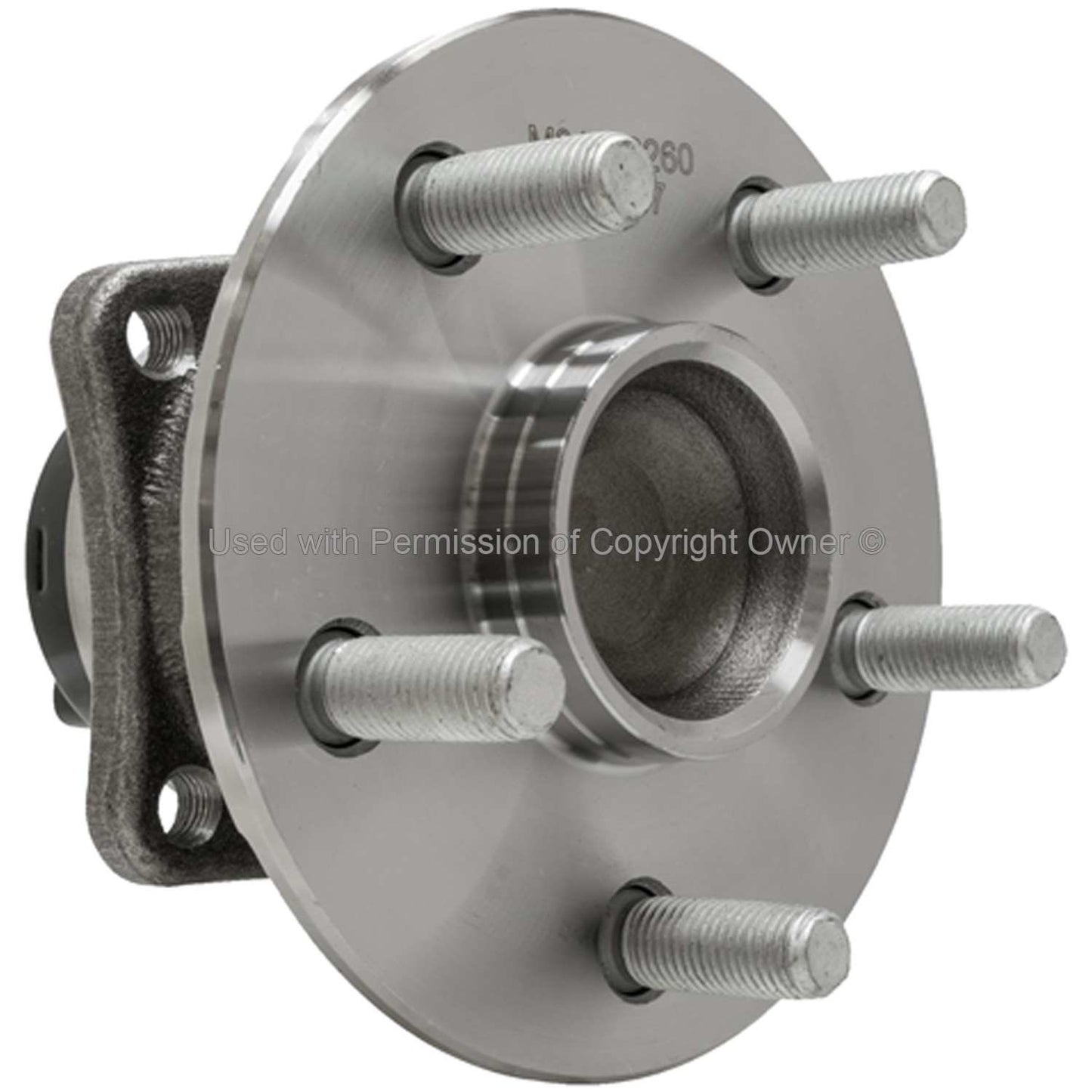 Angle View of Rear Wheel Bearing and Hub Assembly MPA WH512217