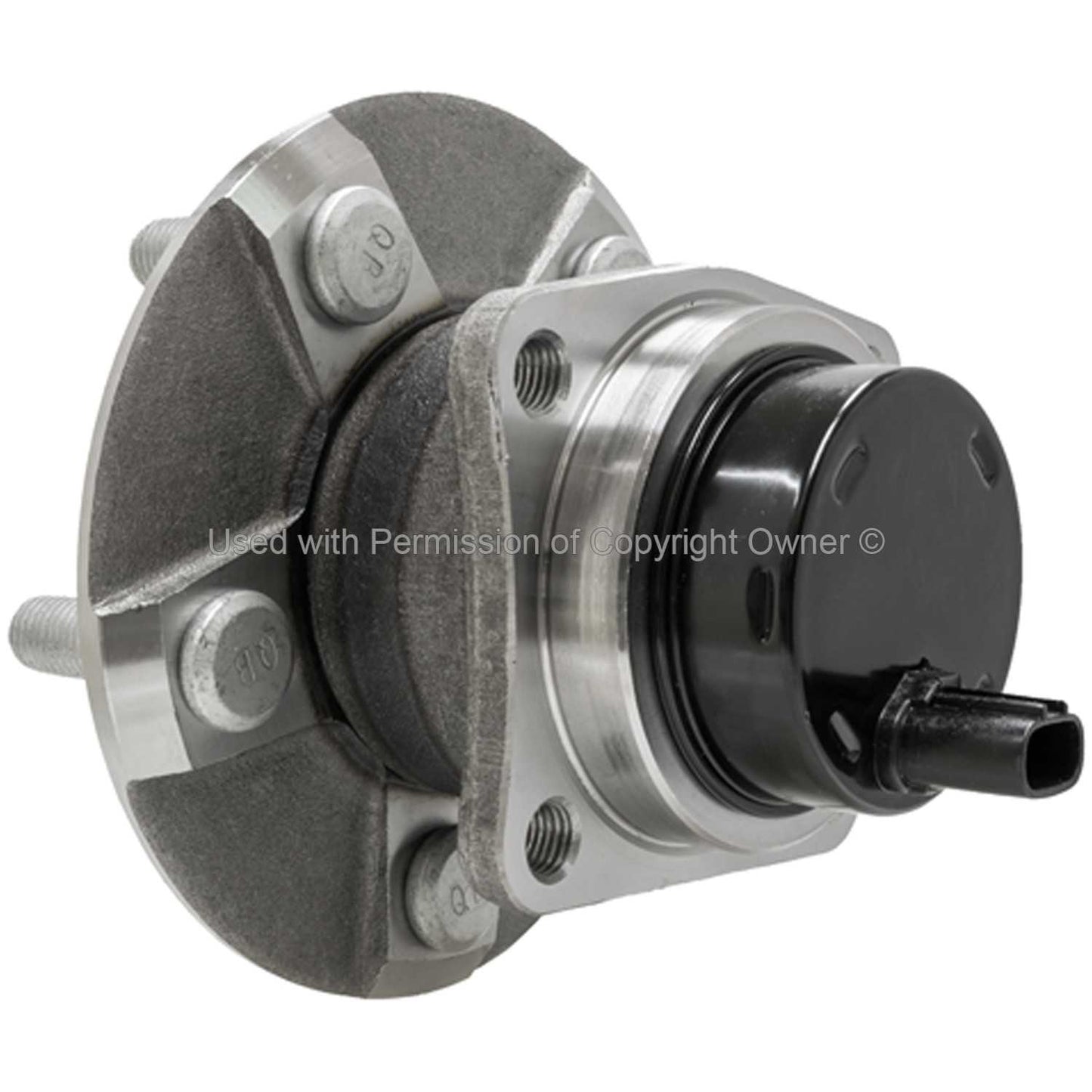 Back View of Rear Wheel Bearing and Hub Assembly MPA WH512217