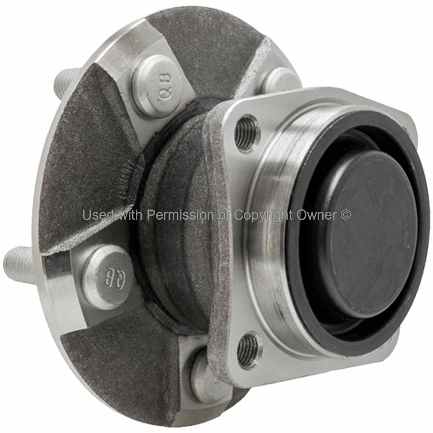 Back View of Rear Wheel Bearing and Hub Assembly MPA WH512218