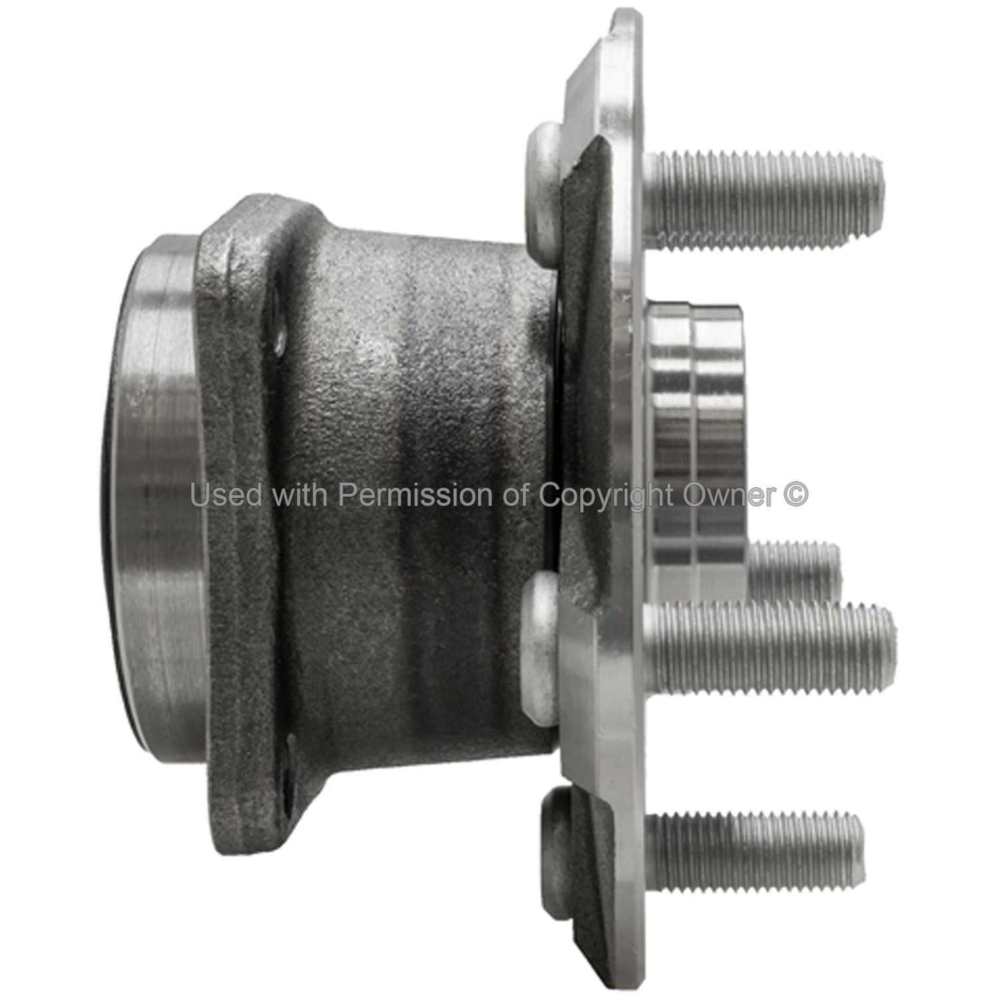 Side View of Rear Wheel Bearing and Hub Assembly MPA WH512218