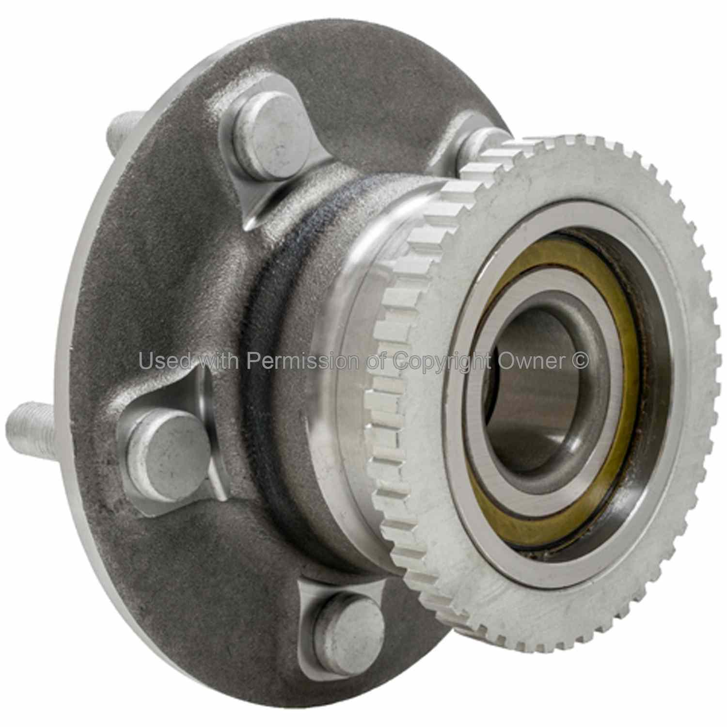 Back View of Rear Wheel Bearing and Hub Assembly MPA WH512219