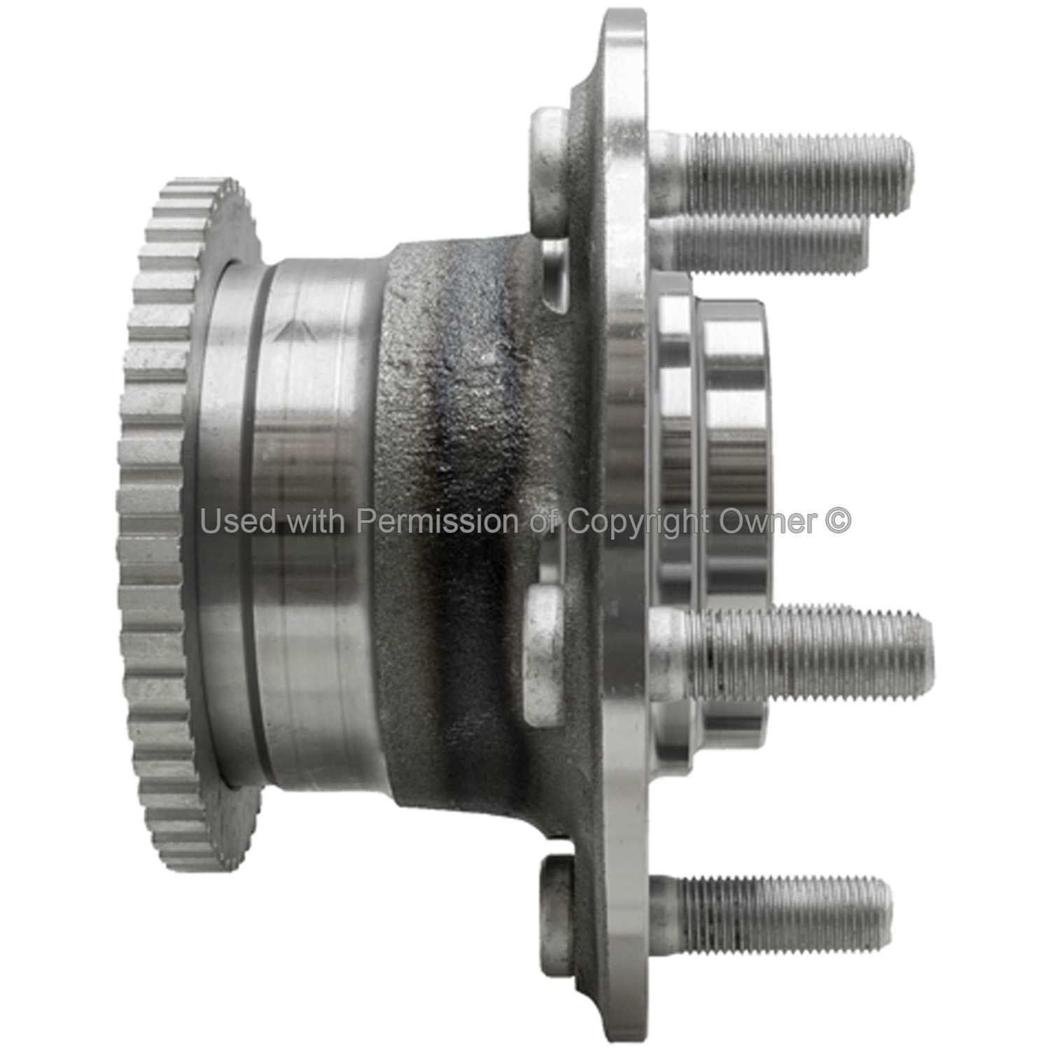 Side View of Rear Wheel Bearing and Hub Assembly MPA WH512219