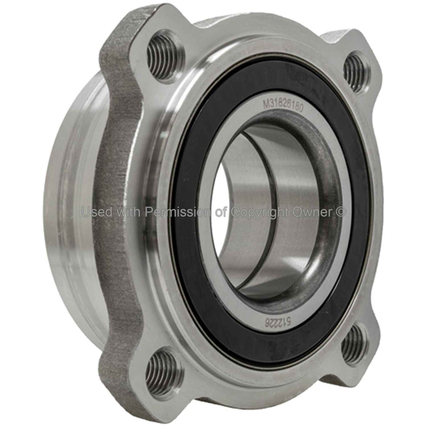 Angle View of Rear Wheel Bearing and Hub Assembly MPA WH512226