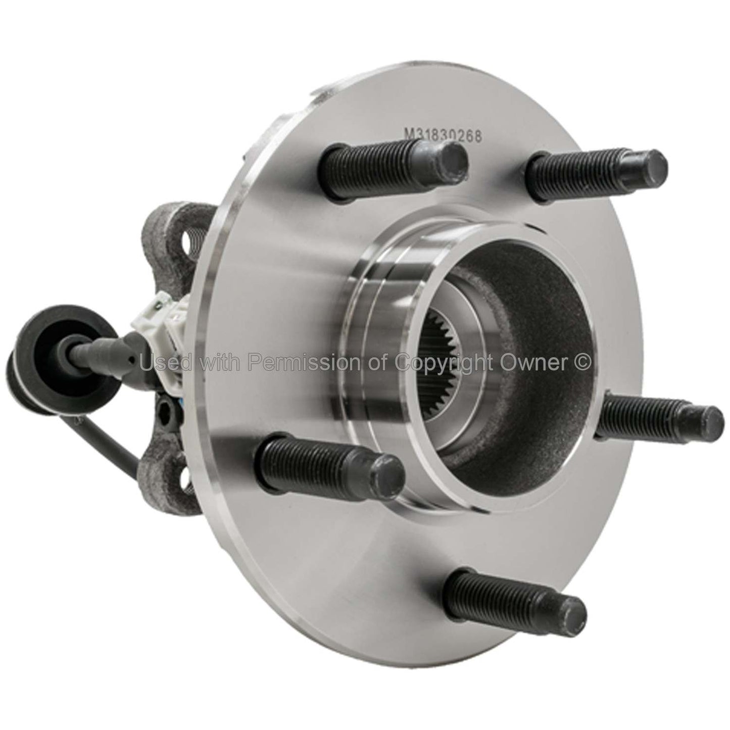 Angle View of Rear Wheel Bearing and Hub Assembly MPA WH512229