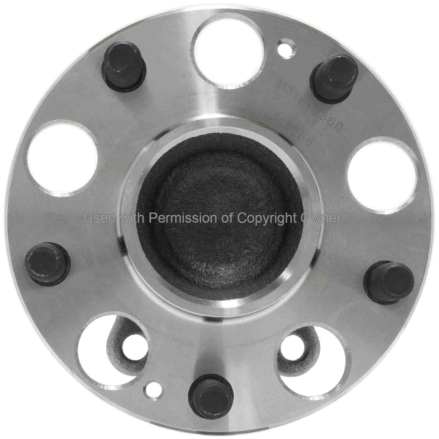 Front View of Rear Wheel Bearing and Hub Assembly MPA WH512256