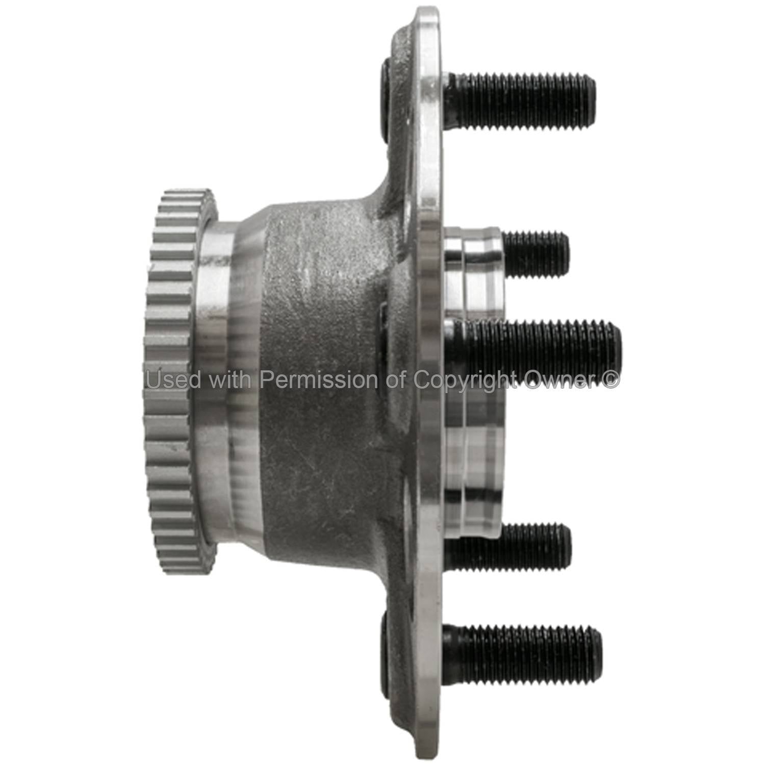 Side View of Rear Wheel Bearing and Hub Assembly MPA WH512259