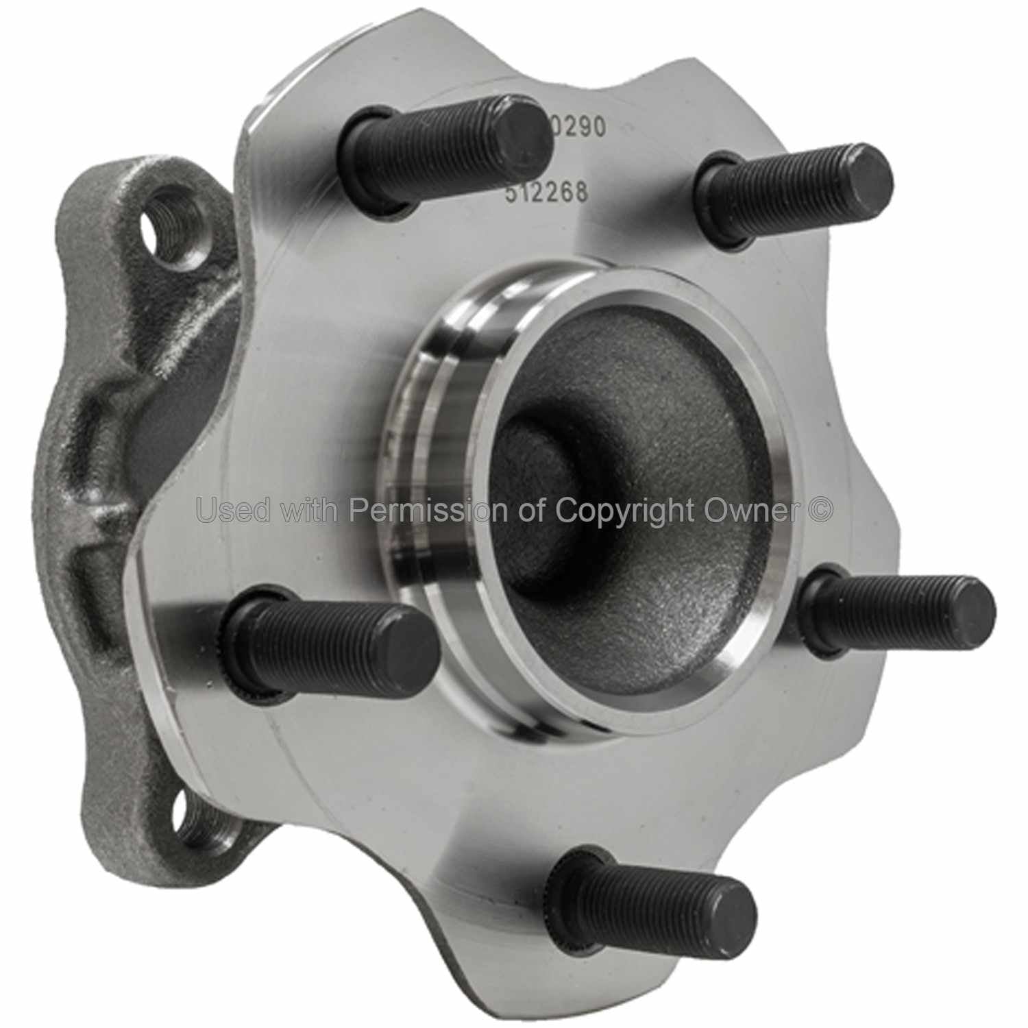 Angle View of Rear Wheel Bearing and Hub Assembly MPA WH512268