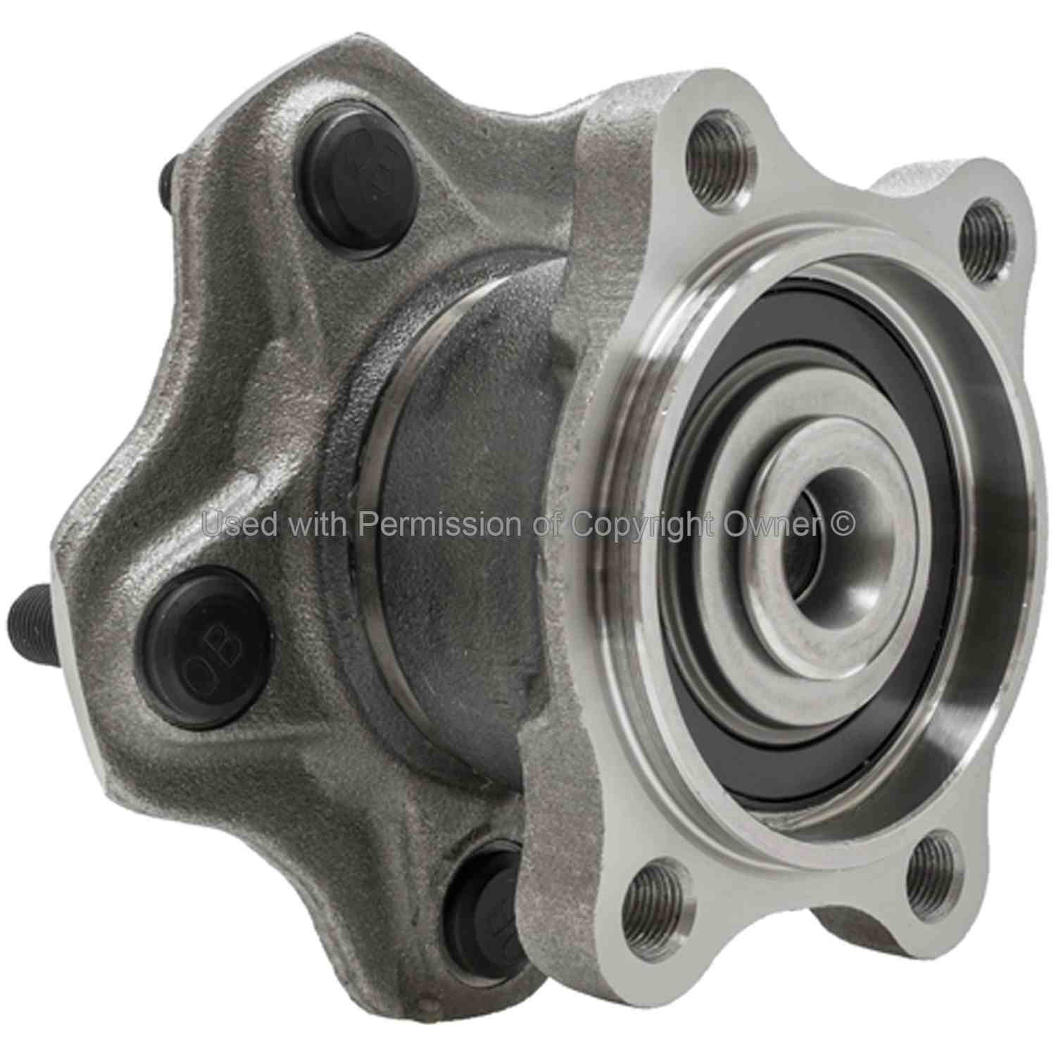 Back View of Rear Wheel Bearing and Hub Assembly MPA WH512268