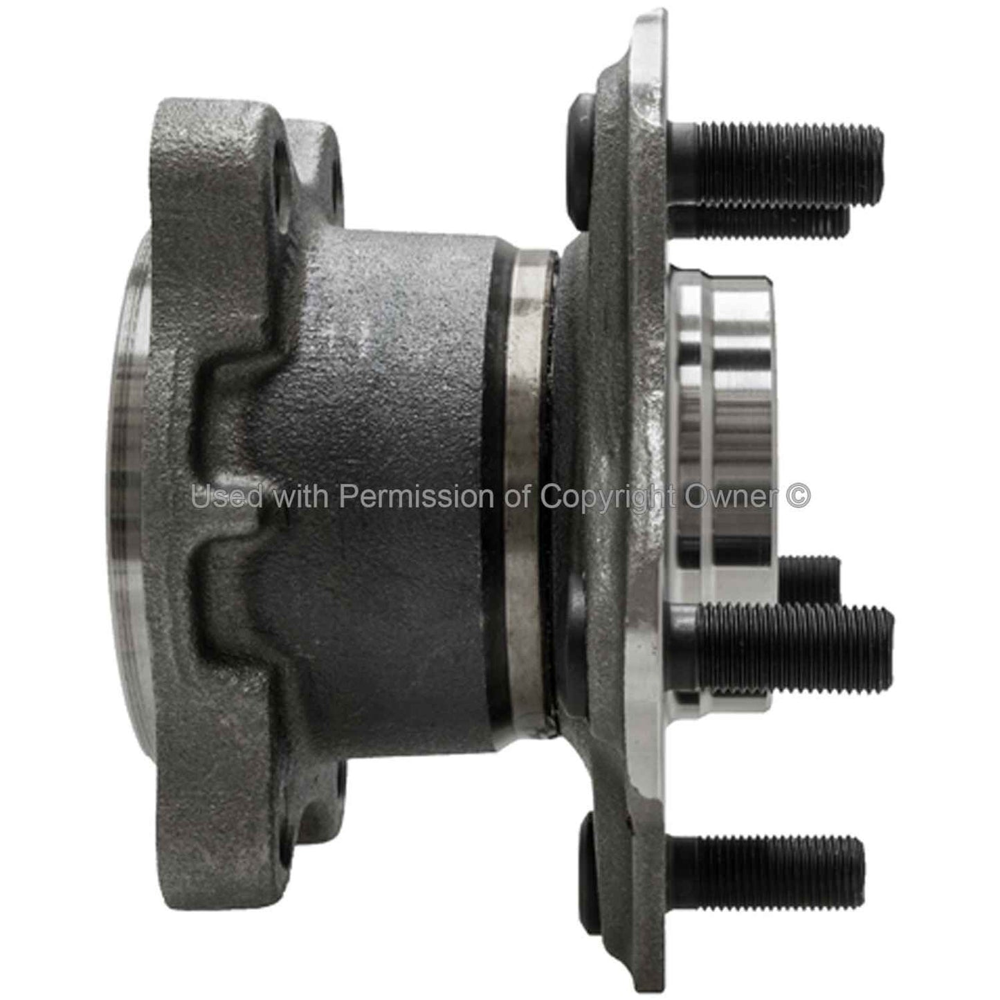 Side View of Rear Wheel Bearing and Hub Assembly MPA WH512268