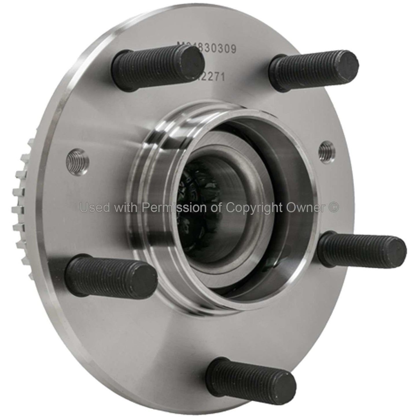 Angle View of Rear Wheel Bearing and Hub Assembly MPA WH512271